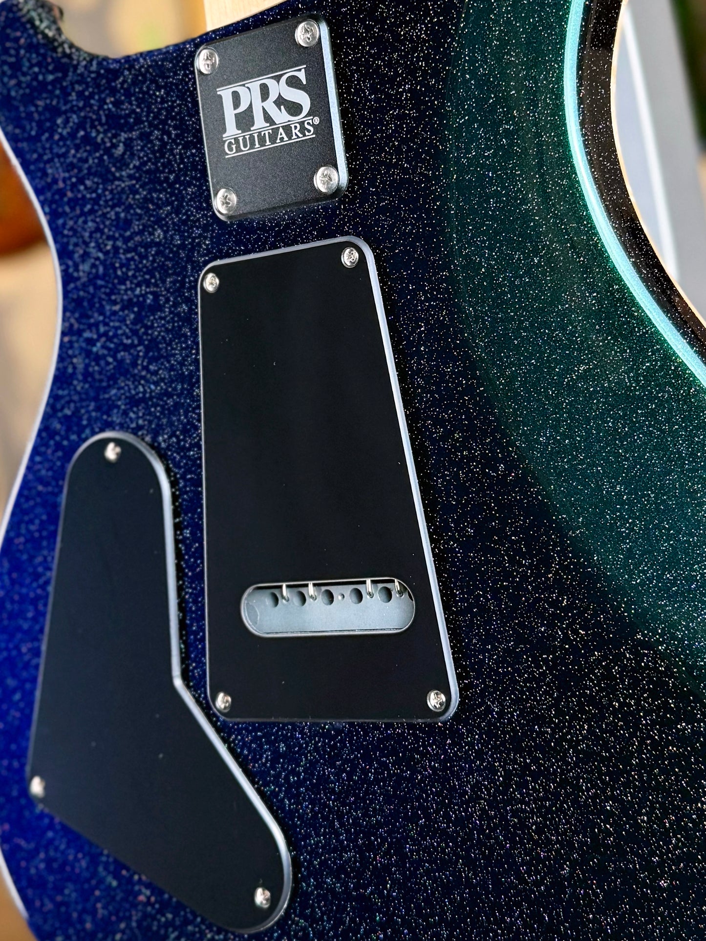 PRS CE 24 Sprayer's Choice | Faded Abalone with Blue/Green Colorshift Sparkle Back (Hand Selected Top)