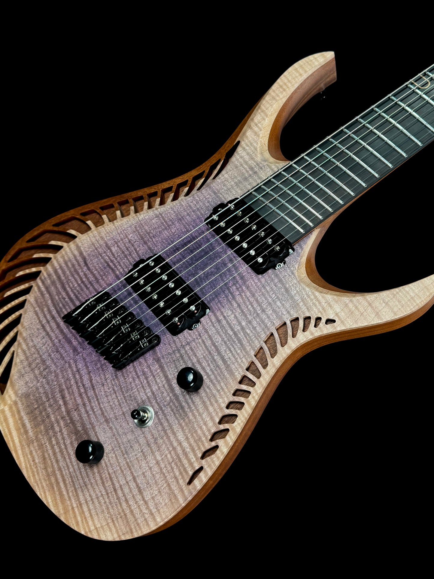 OD Guitars Venus 7 | Matte Purple Mid Burst