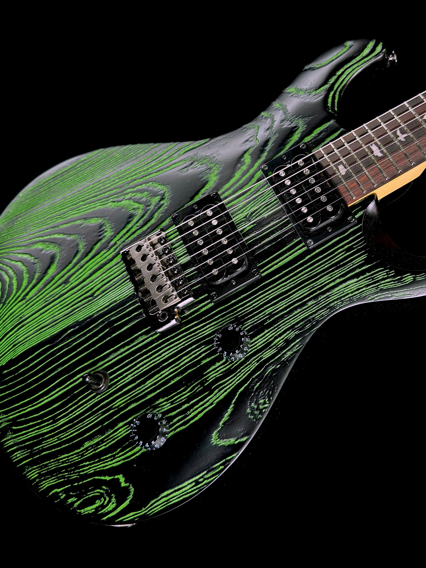 PRS SE Swamp Ash CE 24 "Sandblasted" Limited Edition | Sandblasted Green