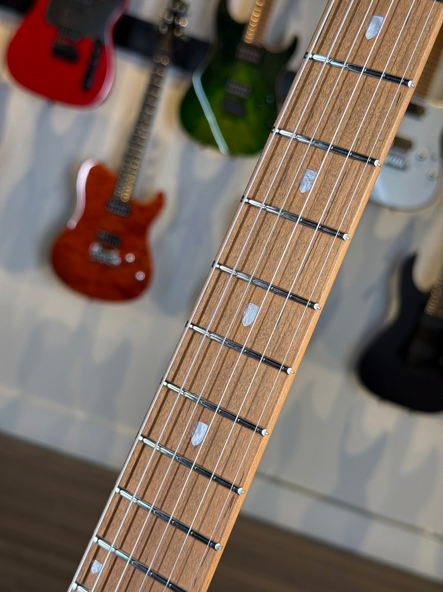 Ernie Ball Music Man JP15 | Custom Blackberry Quilt - 1 of 1