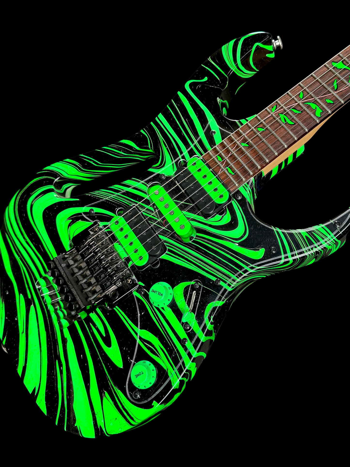 Ibanez Jem 77 GMC Inspired Build | OOTS Swirl | Jem 77-FP Neck