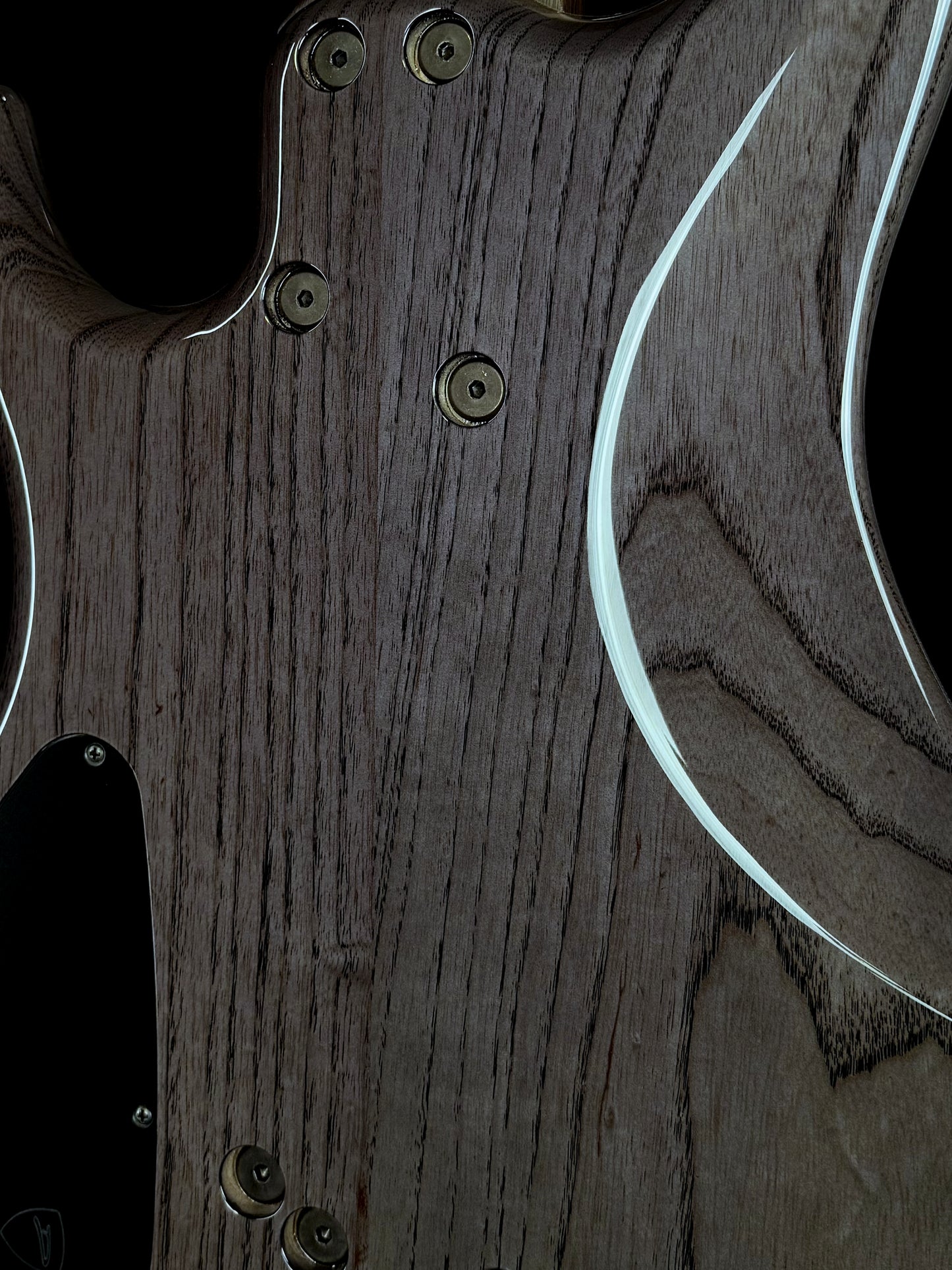 Dingwall Guitars Custom Shop Z3 6 String | Charcoal to Pink Reverse Burst