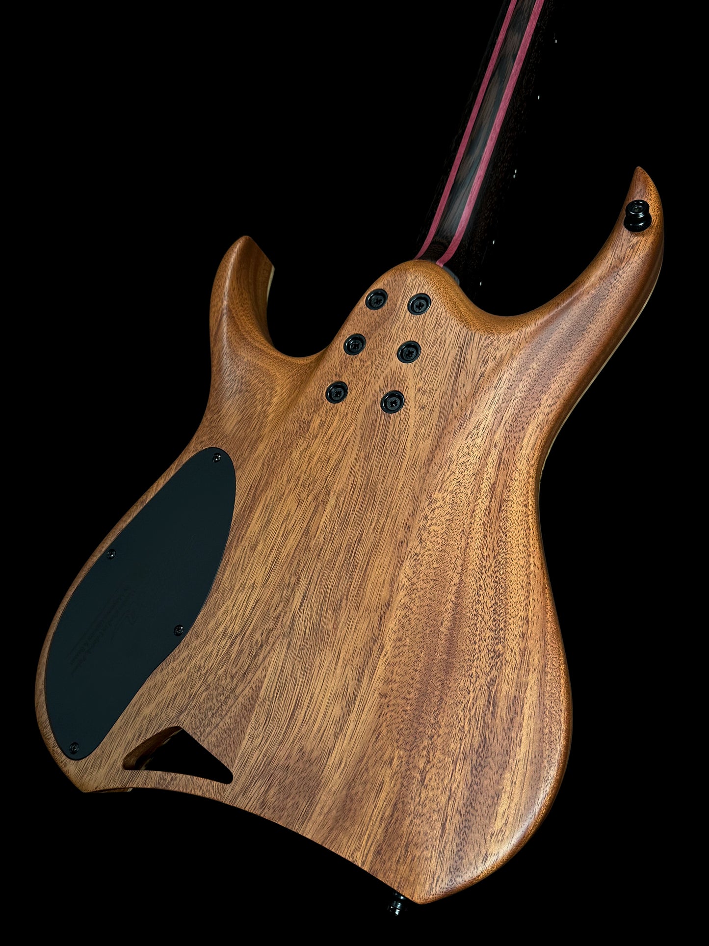 Mayones Hydra Elite 6 | Trans Natural Fade Purple Burst Out Satin