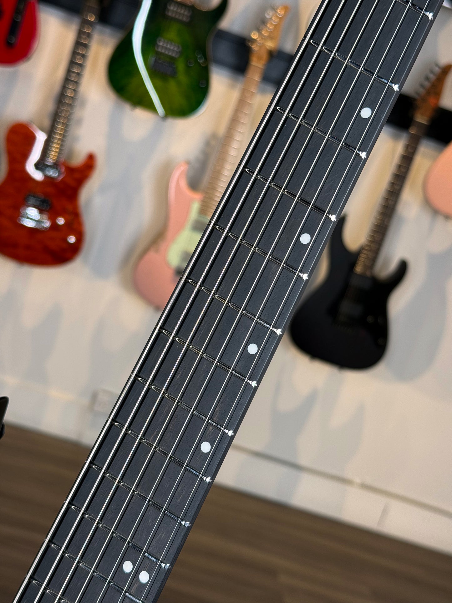 Ernie Ball Music Man Kaizen 7 | Ember Burst