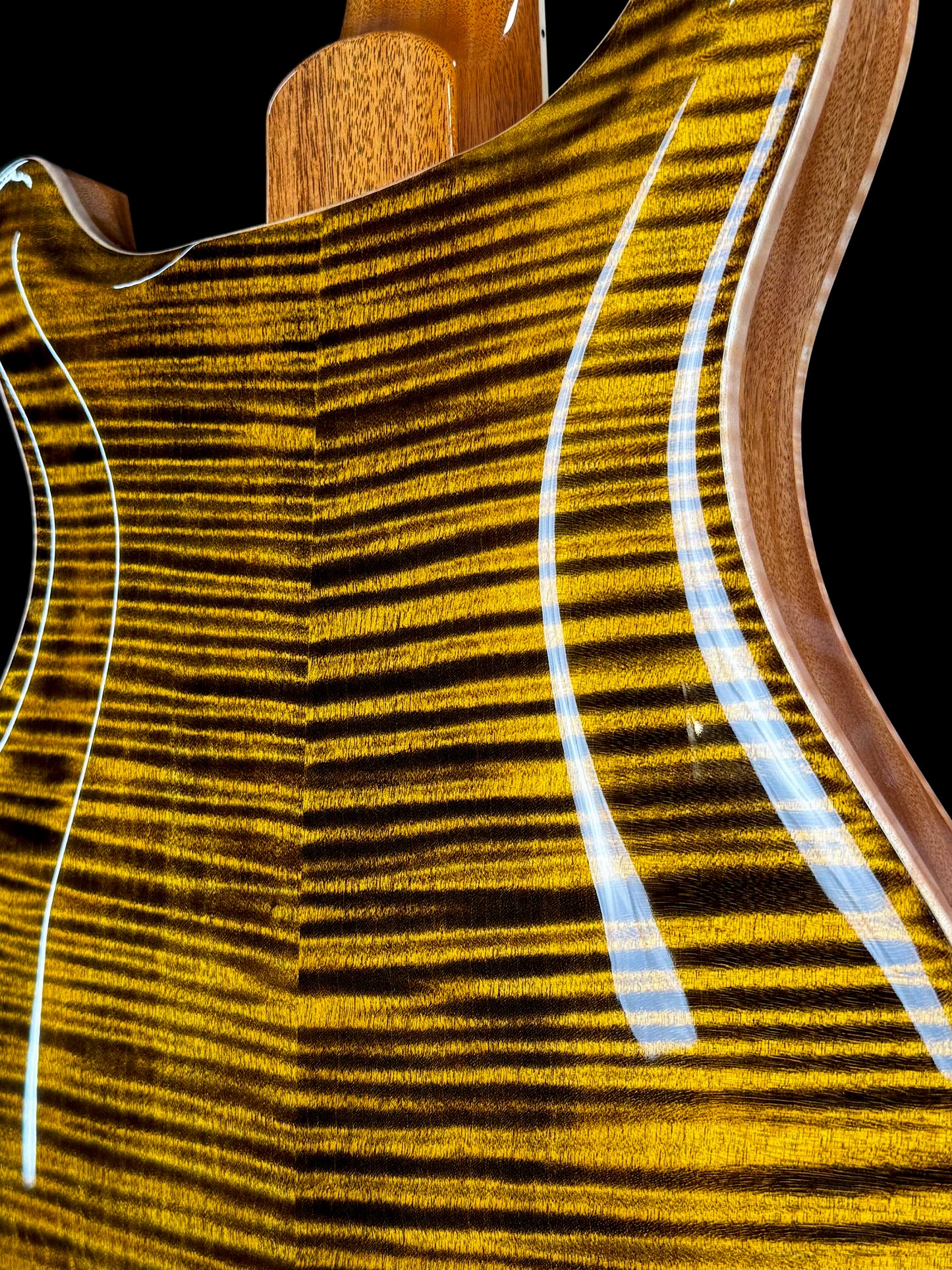PRS McCarty 594 Hollowbody II "10 Top" | Yellow Tiger