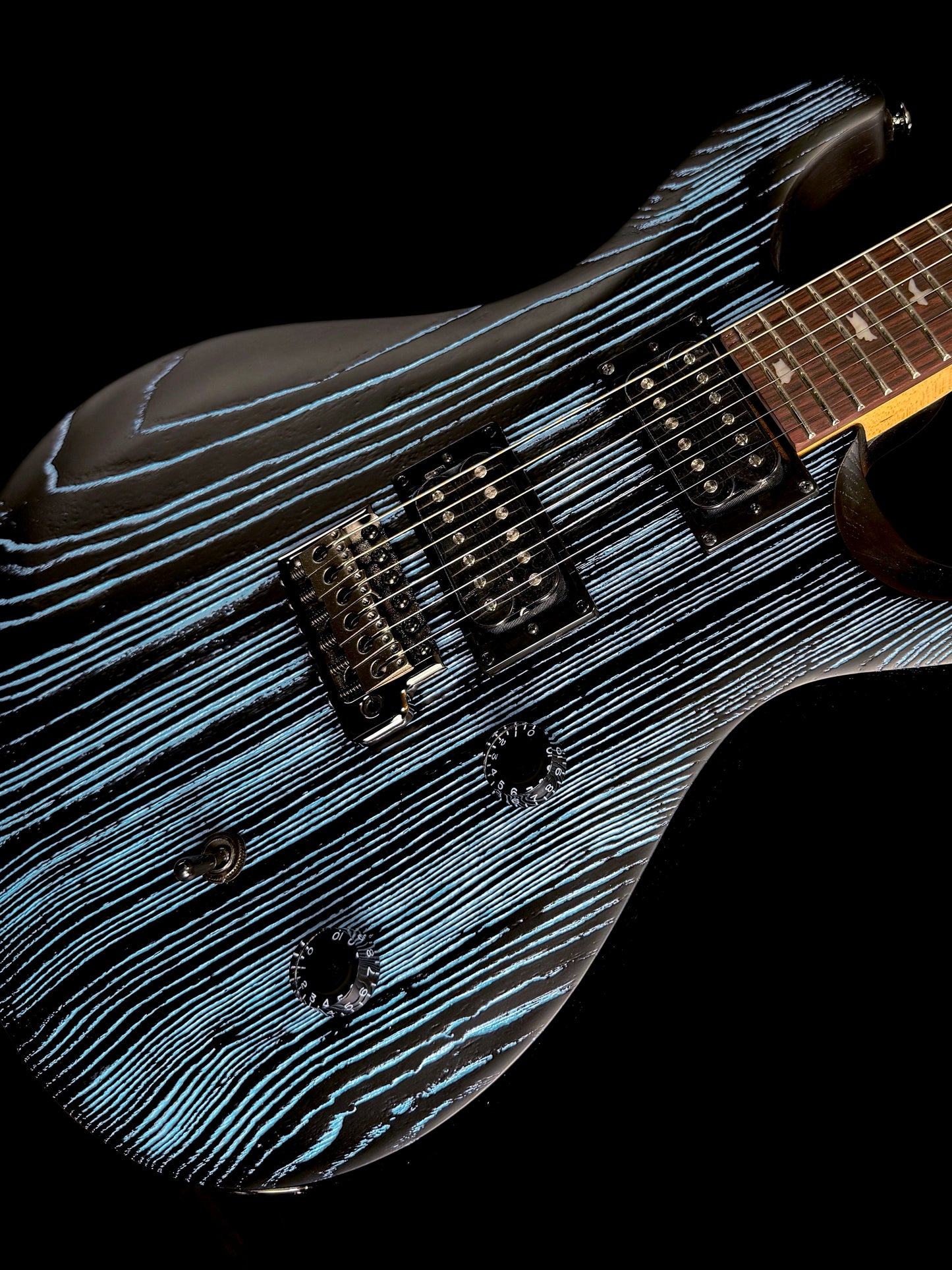 PRS SE Swamp Ash CE 24 "Sandblasted" Limited Edition | Sandblasted Blue