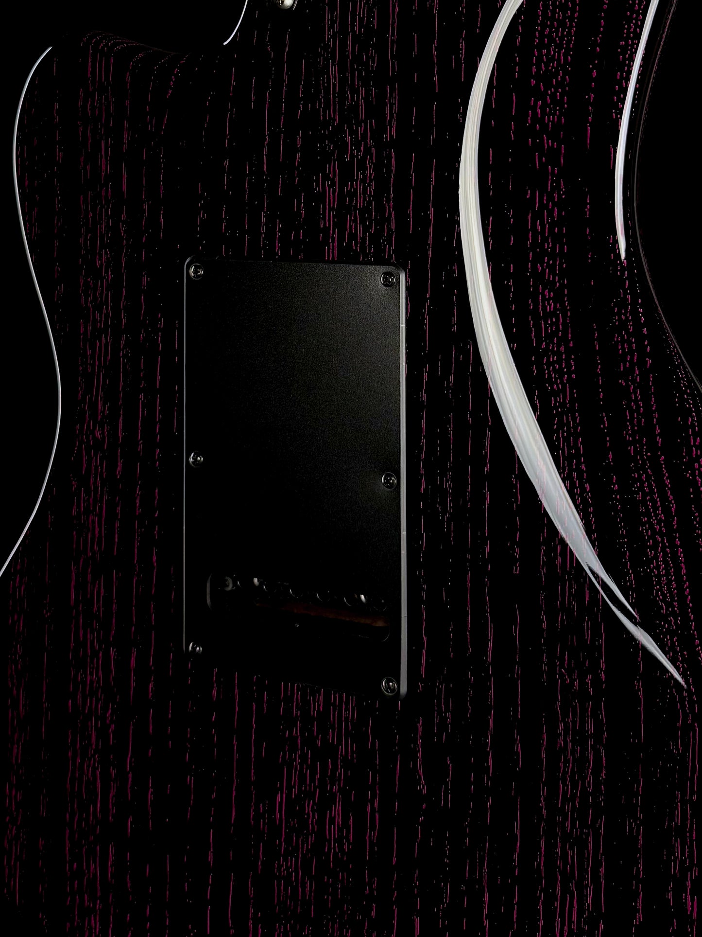 Tom Anderson Raven Classic | Black with Magenta Dog Hair