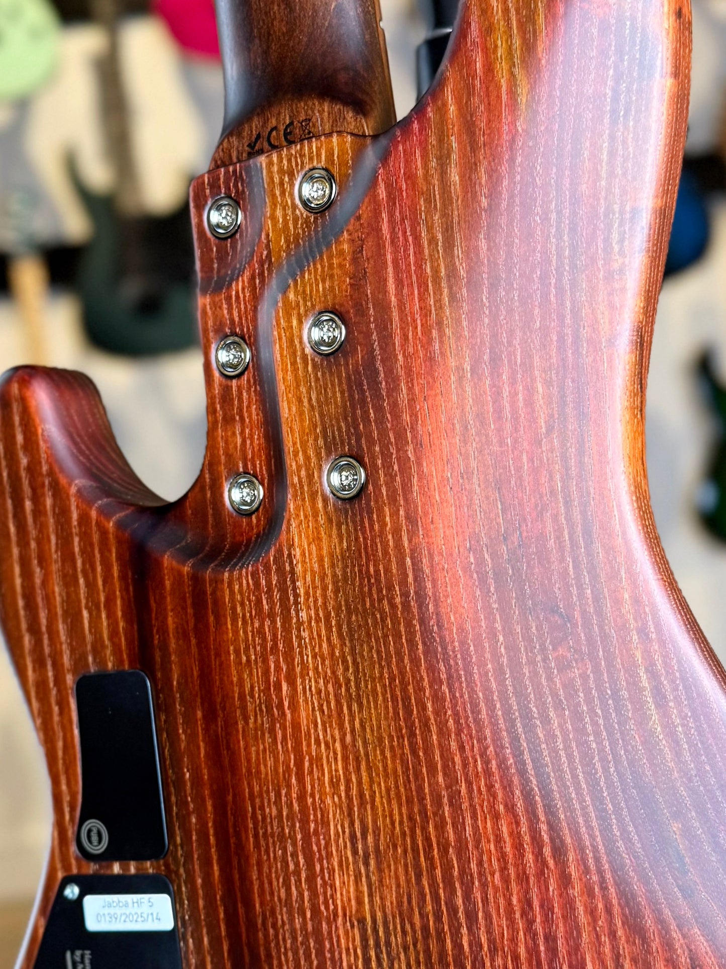 Mayones Jabba Custom HF 5 Hadrien Feraud Signature | Antique Brown Satin