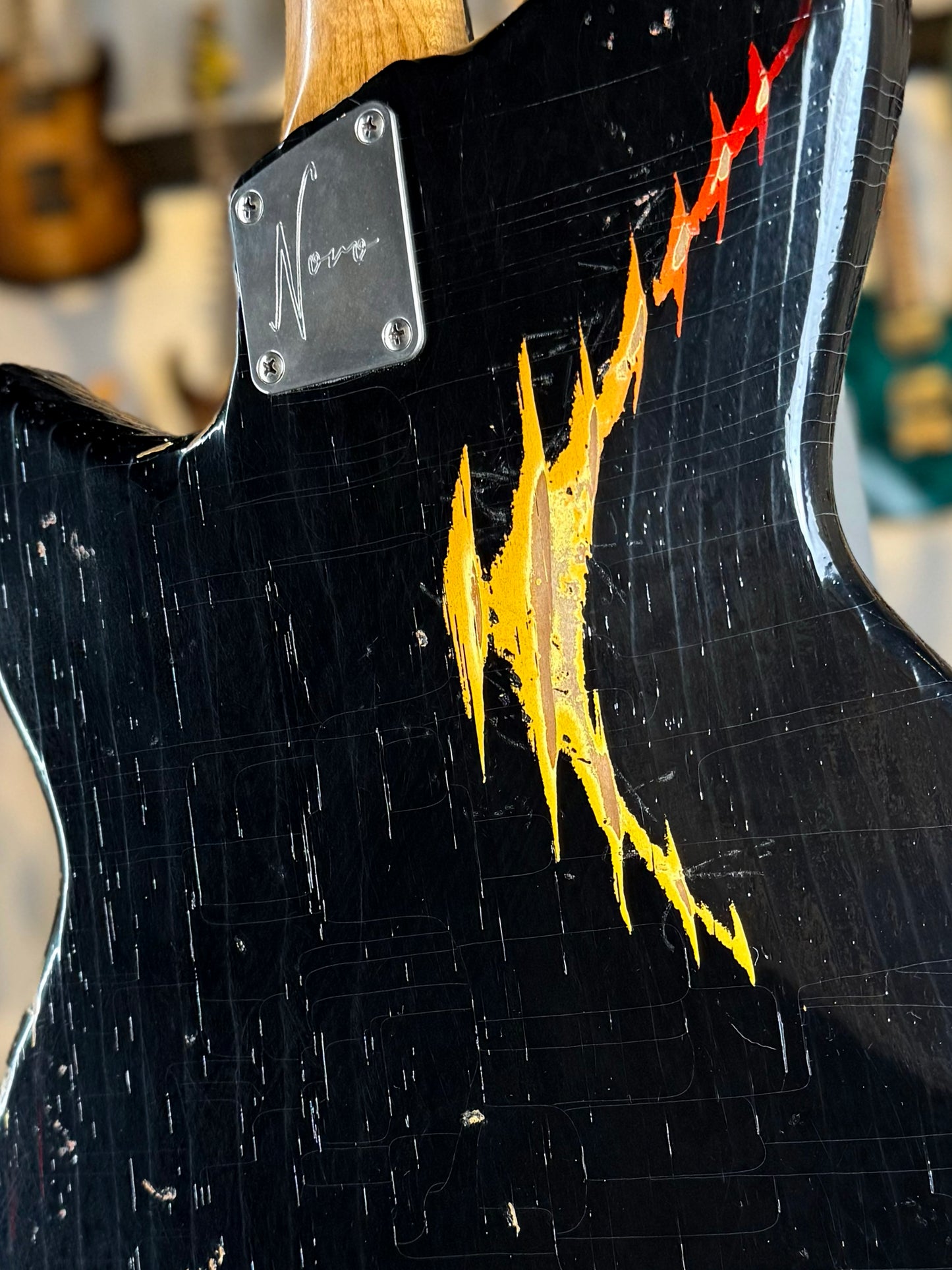 Novo Guitars Serus J NAMM 2026 Dealer Limited Edition | Bull Black over '64 3-Tone Burst
