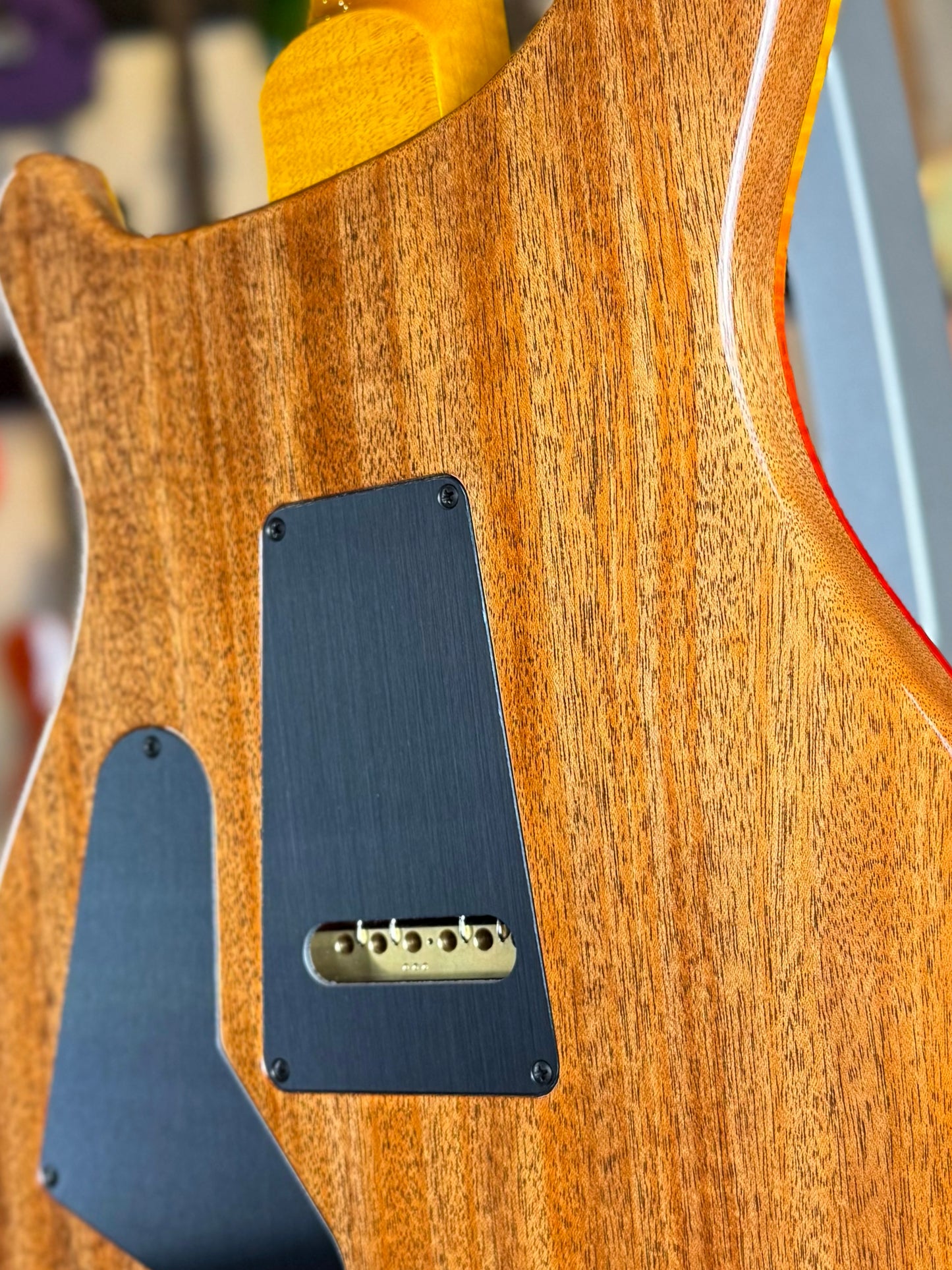 PRS Custom 24-08 "10 Top" Sprayer's Choice Wood Library | Orange to Yellow Sunset Fade