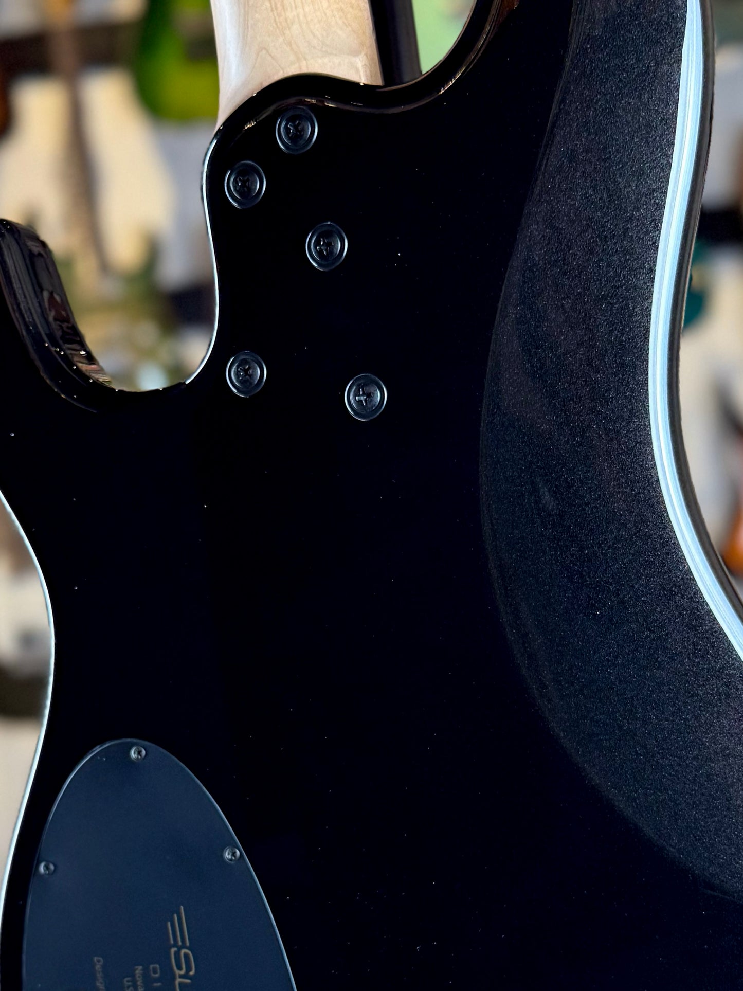 Dingwall Guitars SP1 4 String | Gloss Metallic Black