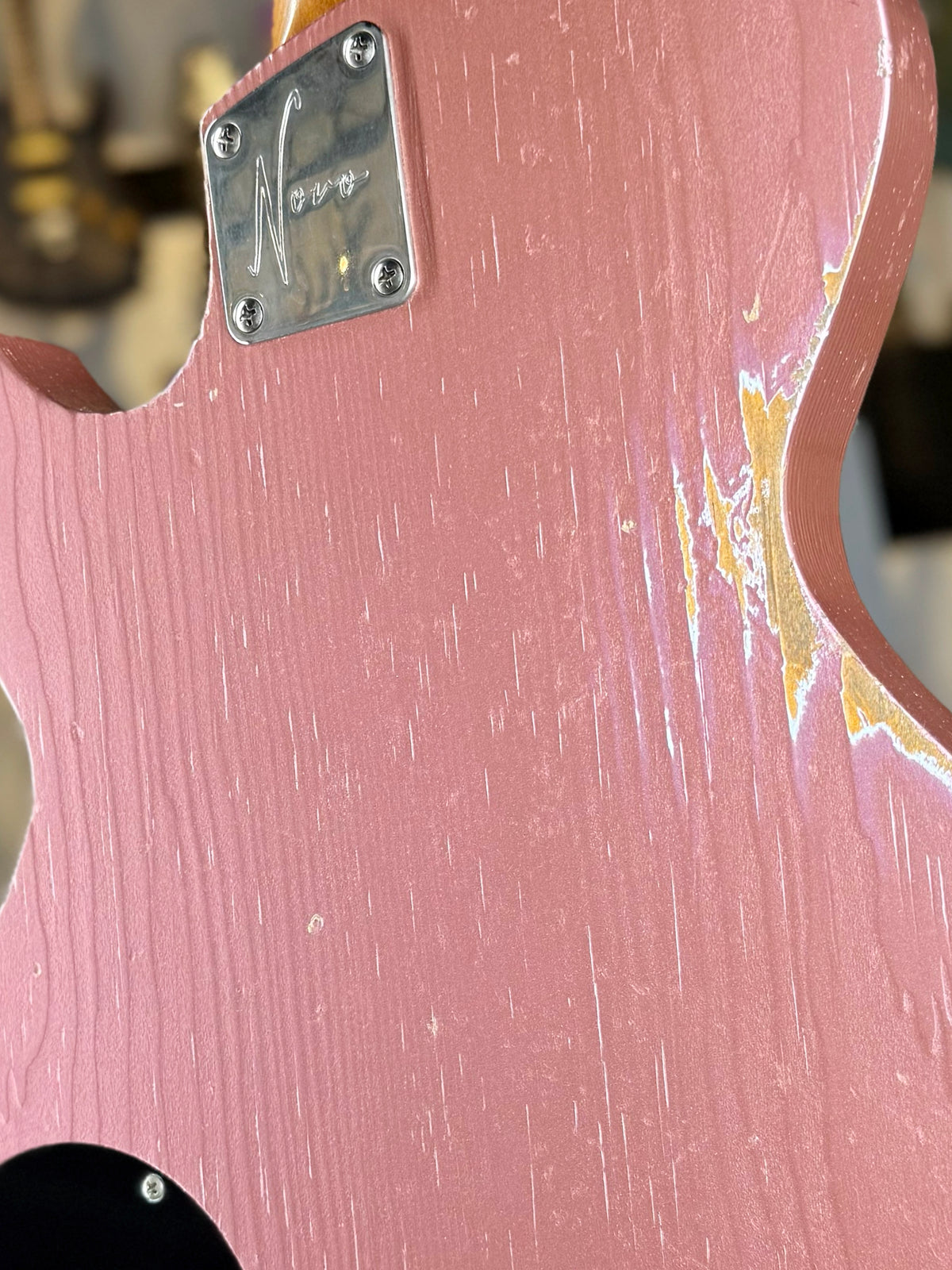 Novo Guitars Solus H2 Custom | Burgundy Mist