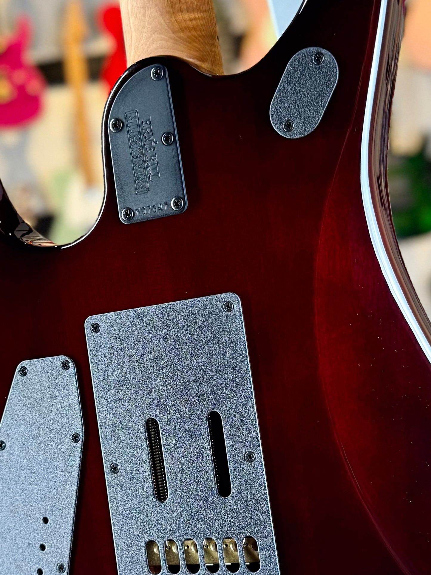 Ernie Ball Music Man JP15 | Amber Waves Quilt