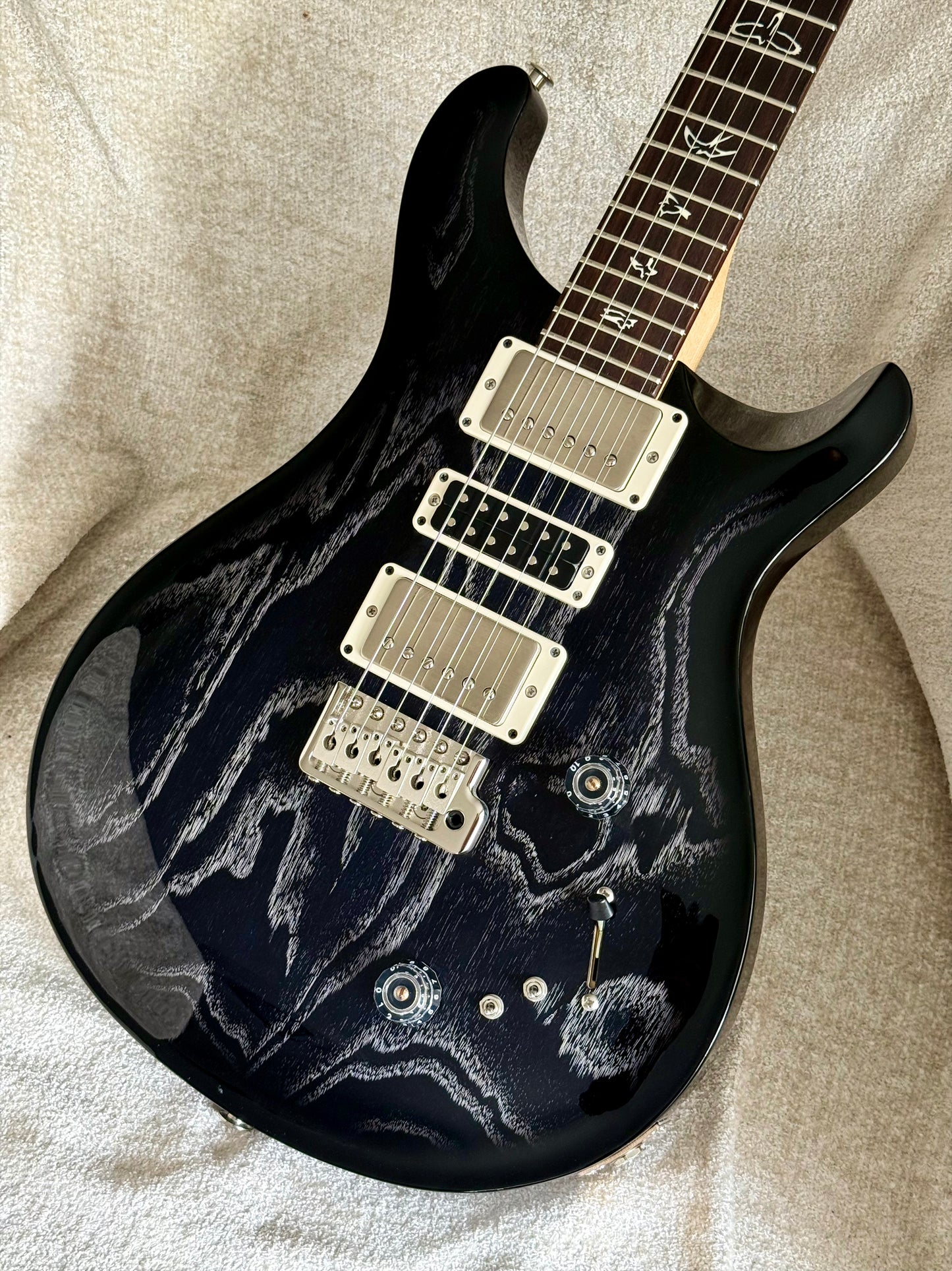 PRS Swamp Ash Special | Black Doghair Smokeburst