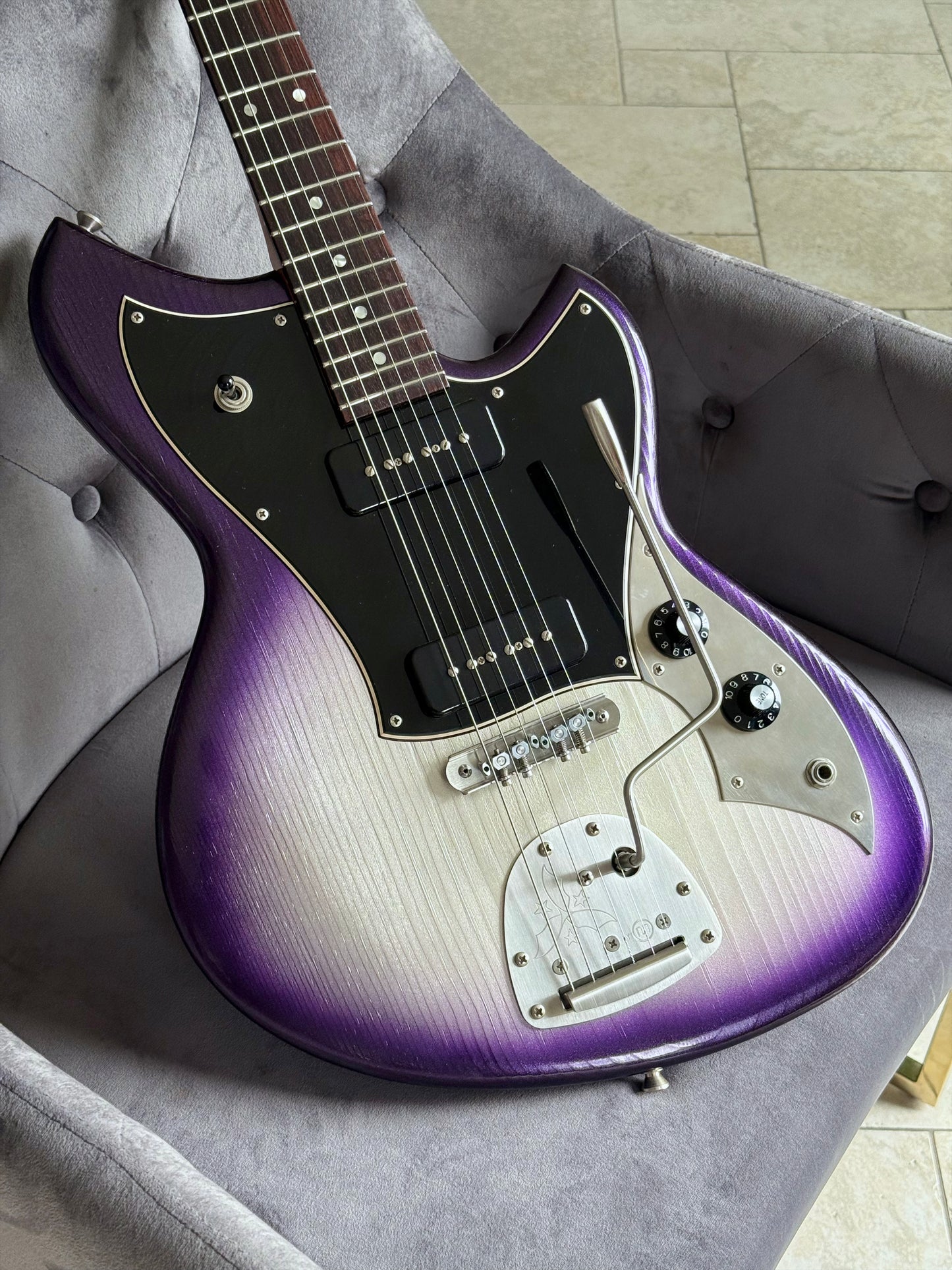 Novo Guitars Serus J Custom | Purple Stranger Burst