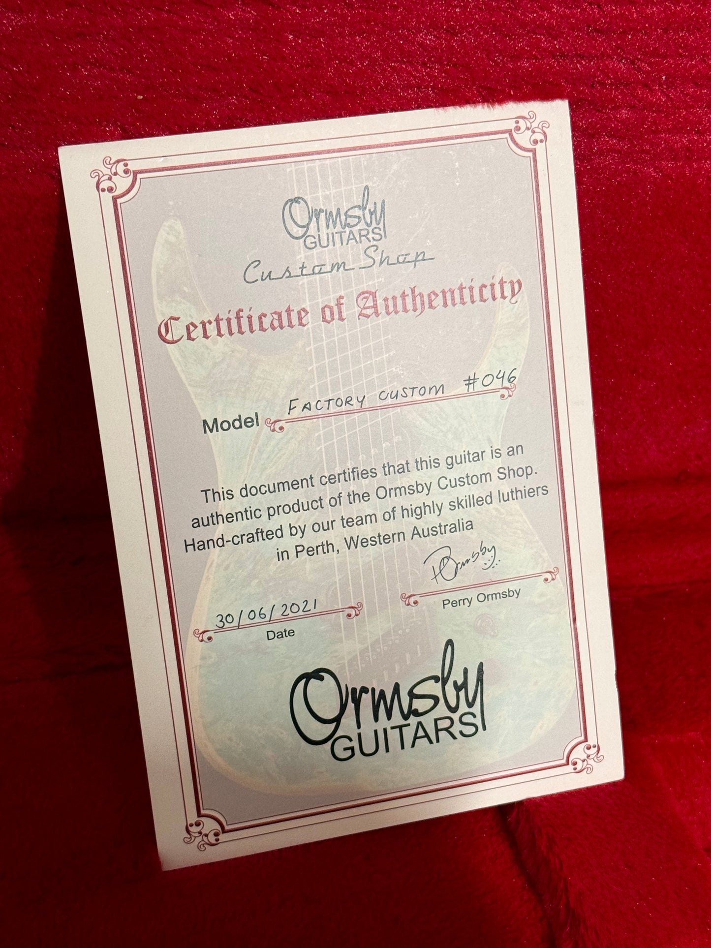 Ormsby Hypemachine Factory Custom #046 | Black