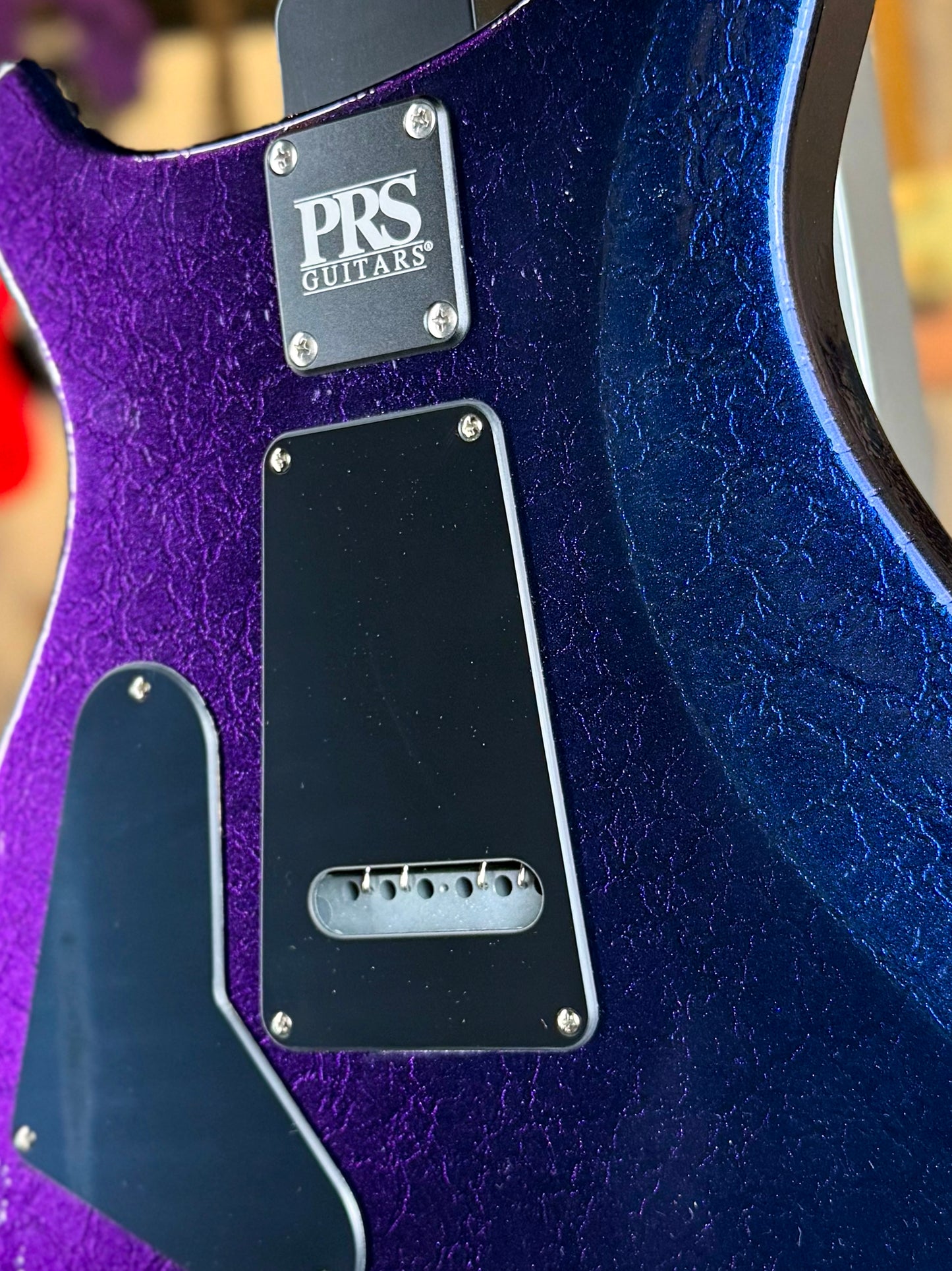 PRS CE 24 Special Sprayer's Choice | Blue to Purple Colorshift Crackle