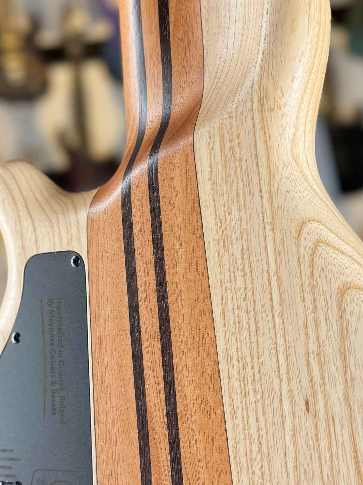Mayones Cali 4 | Amber Olive Burst Custom Color