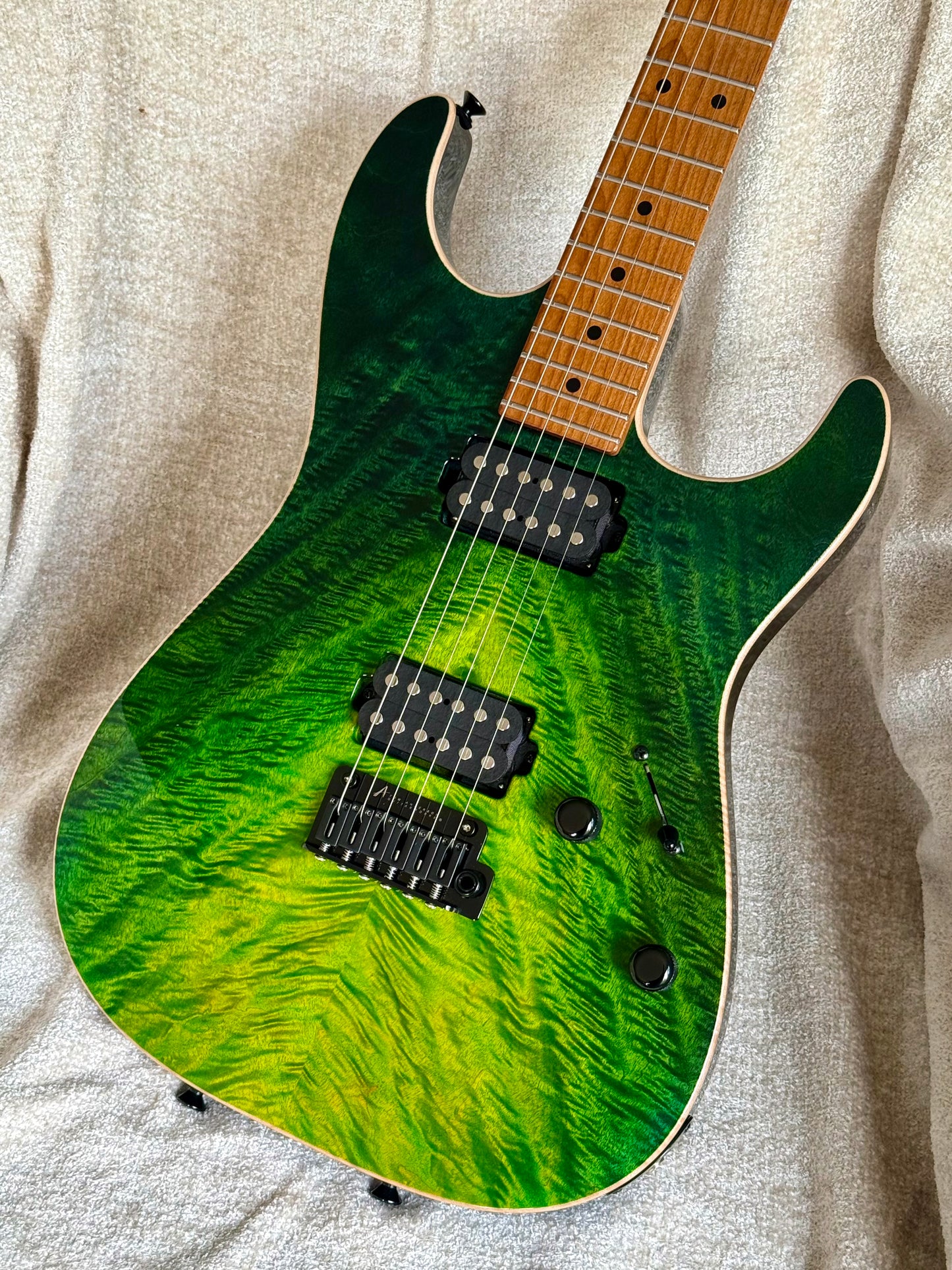 Tom Anderson Drop Top | Gamma Green WakeSurf with Binding (Special Selection Top)