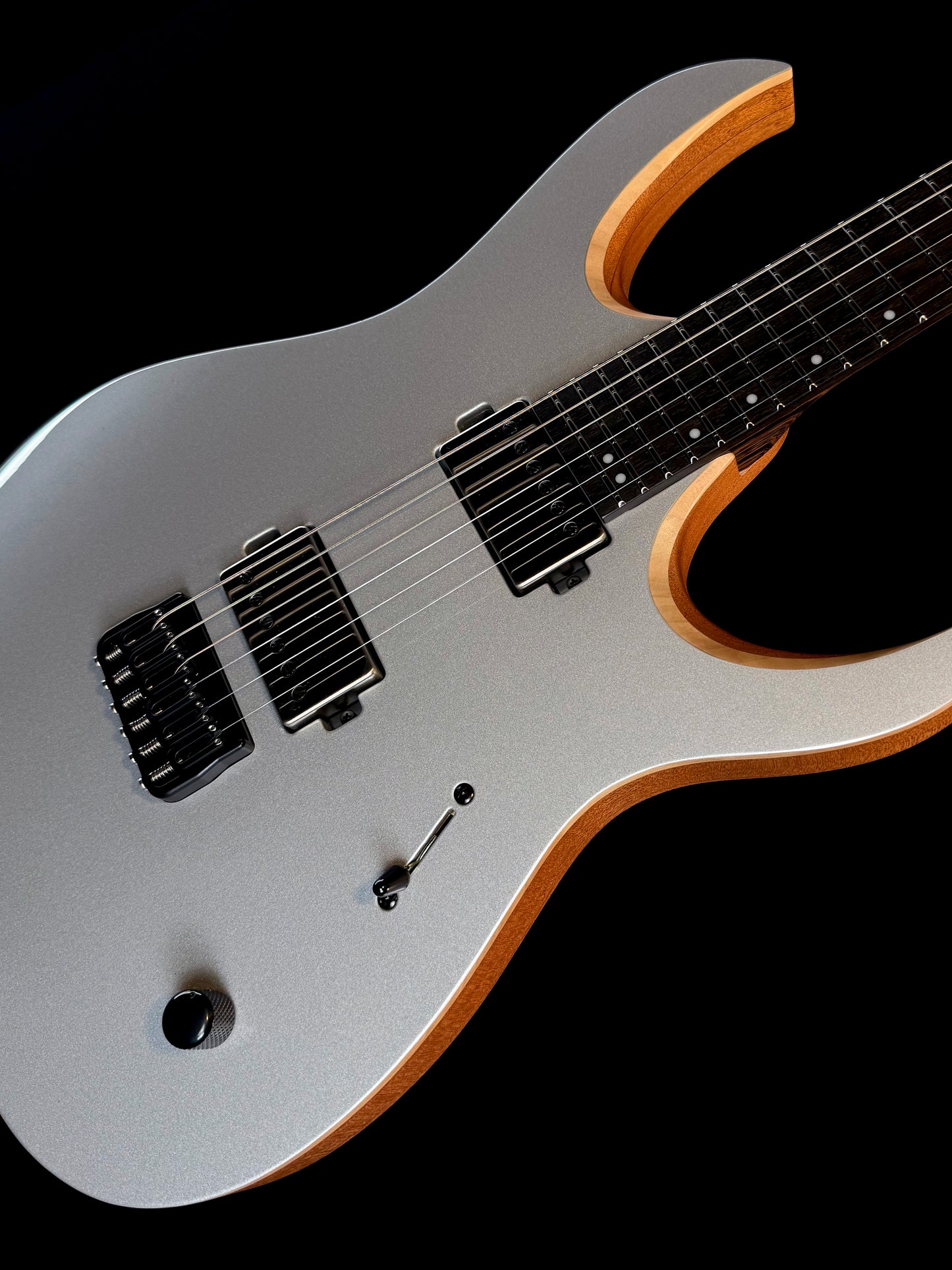 Mayones Duvell Elite 6 | Monolith Custom Silver Metallic
