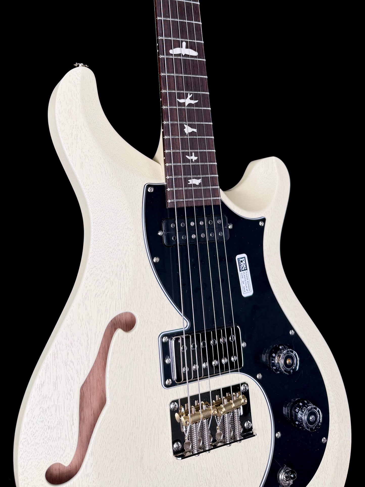 PRS S2 Vela Semi-Hollow Satin | Antique White