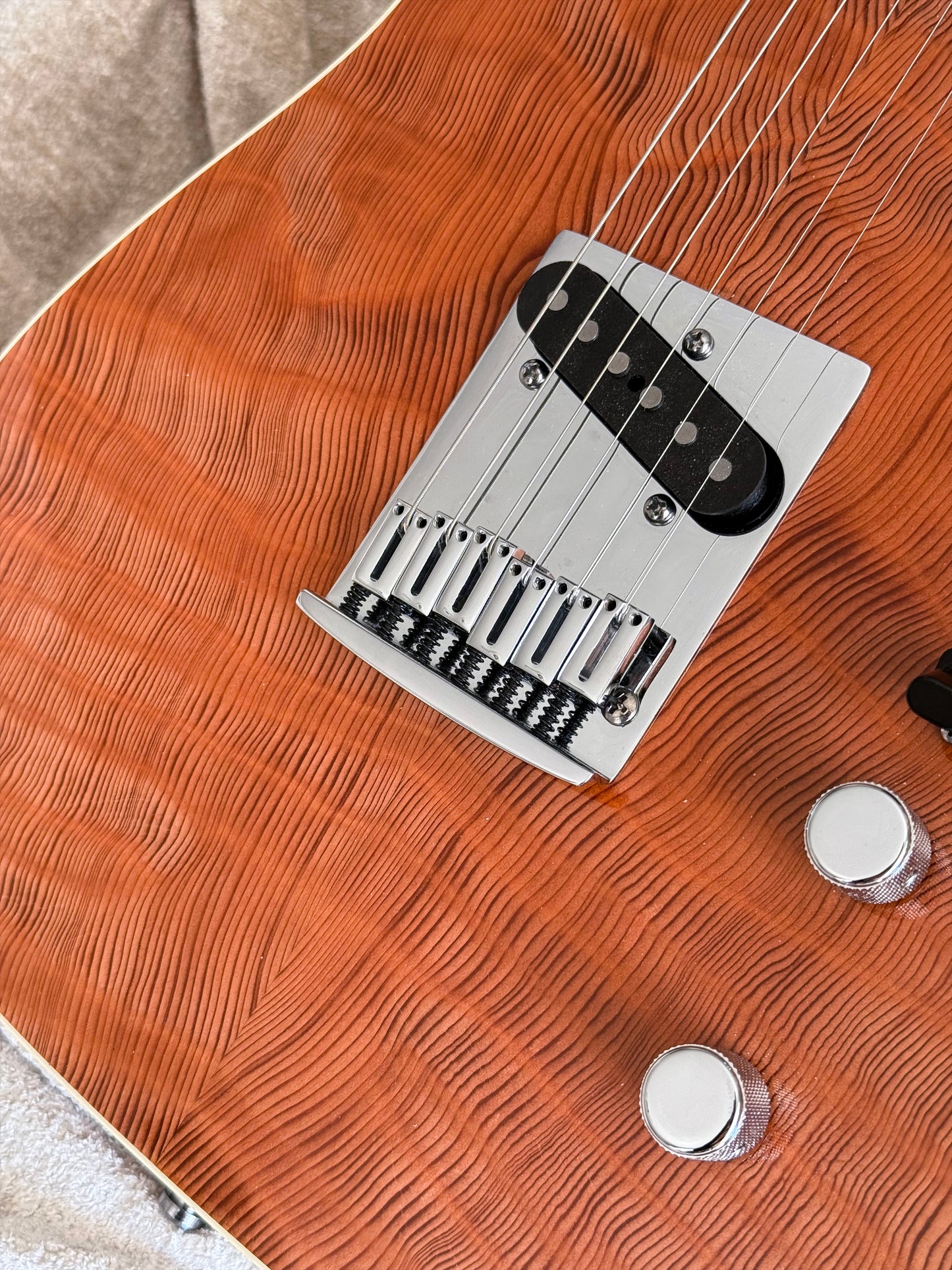 Fender Custom Shop NAMM 2014 Limited Edition Telecaster | Quilted Redwood