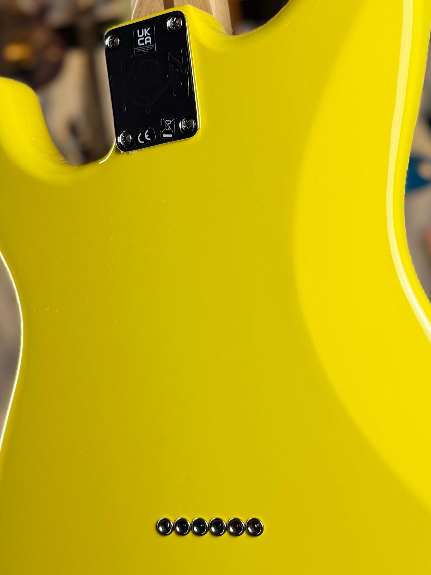 Fender Limited Edition Tom DeLonge Stratocaster | Graffiti Yellow