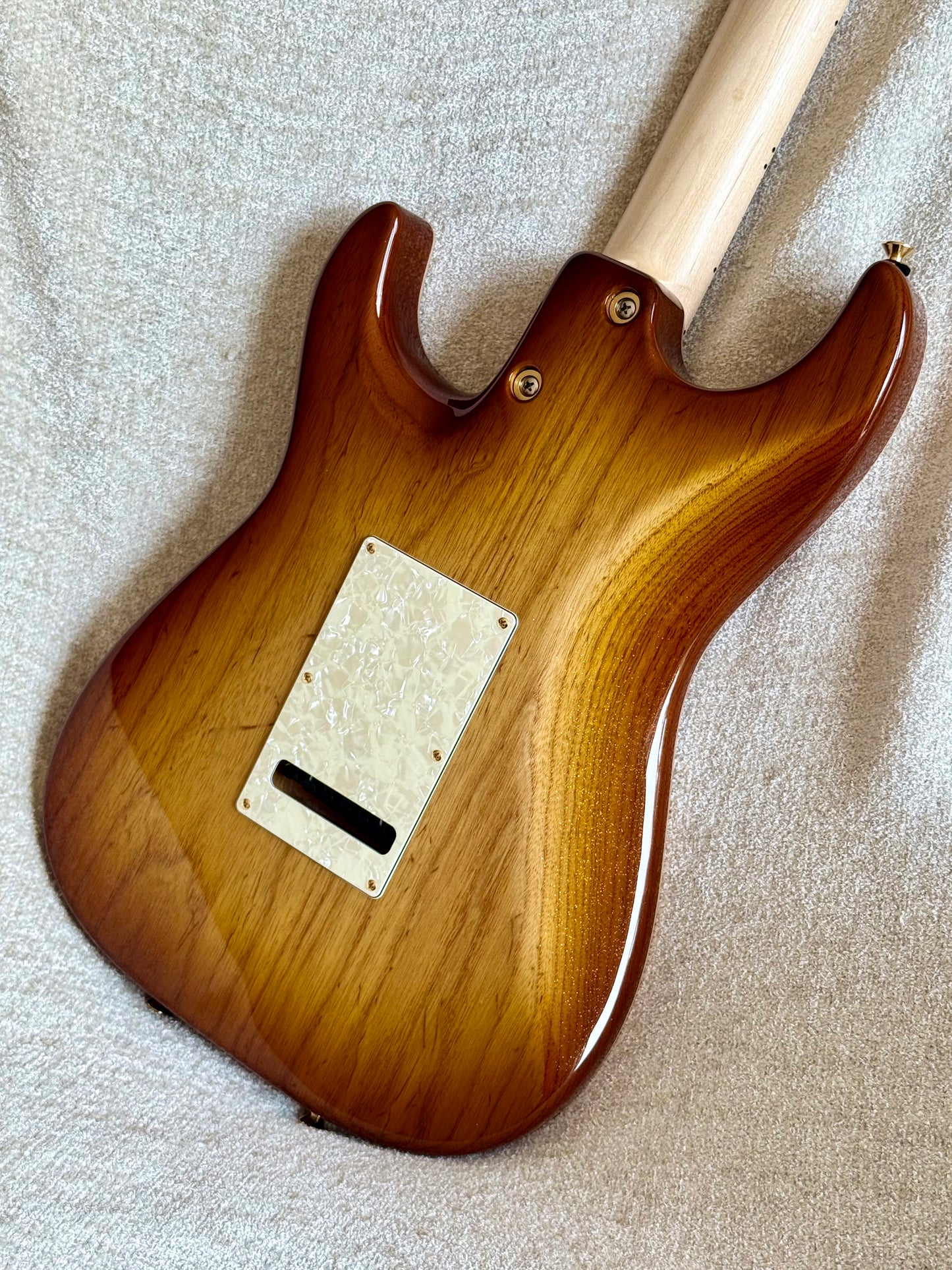 Tom Anderson Drop Top Classic | Sheer Natural Autumn Burst with Binding