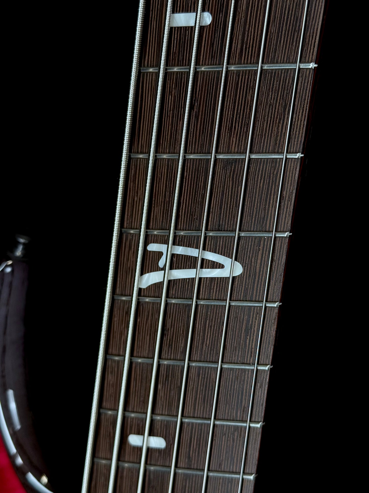 Dingwall Guitars Custom Shop Z3 6 String | Charcoal to Pink Reverse Burst