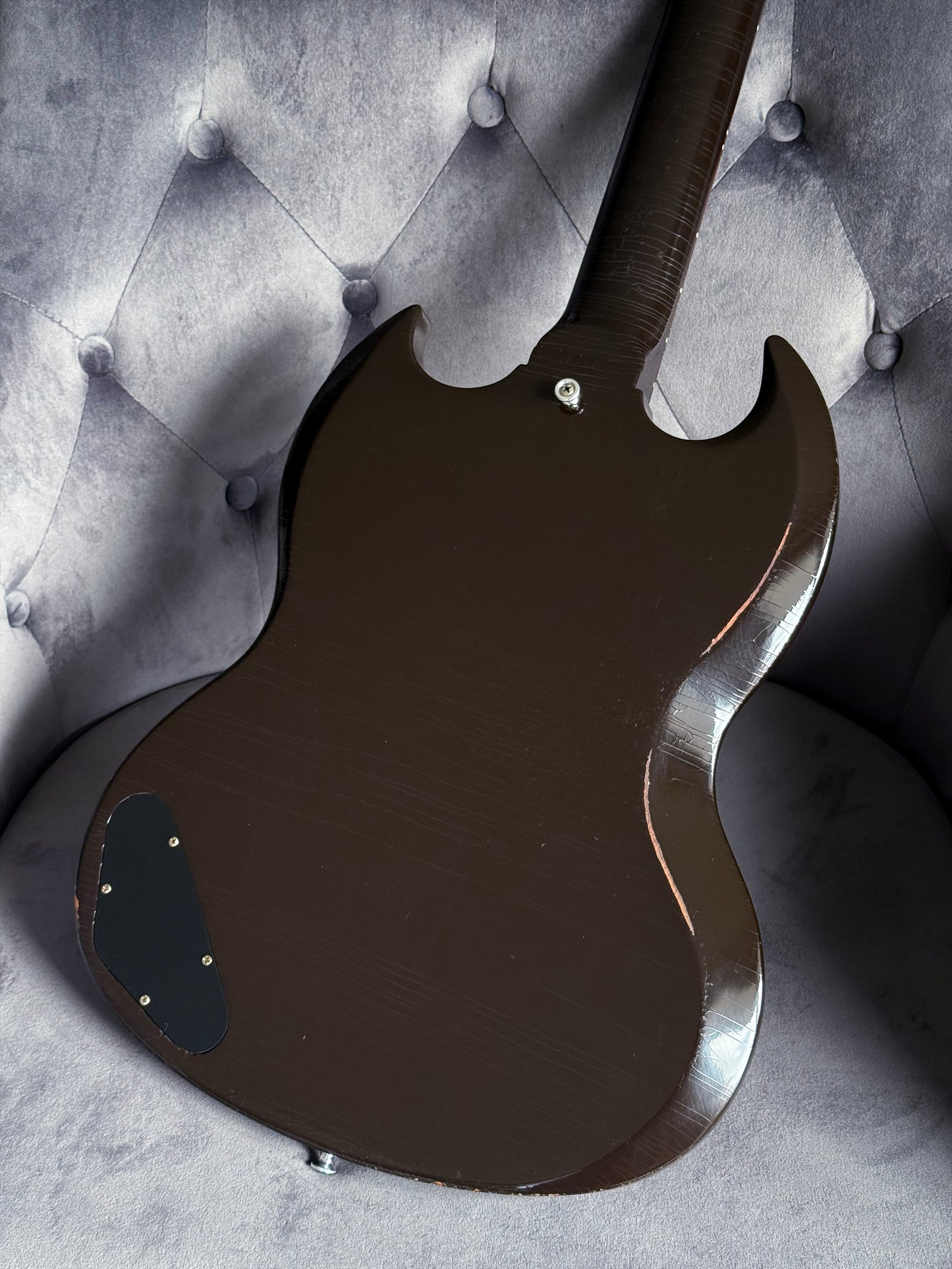 Gibson SG Junior Custom Murphy Lab | Oxblood