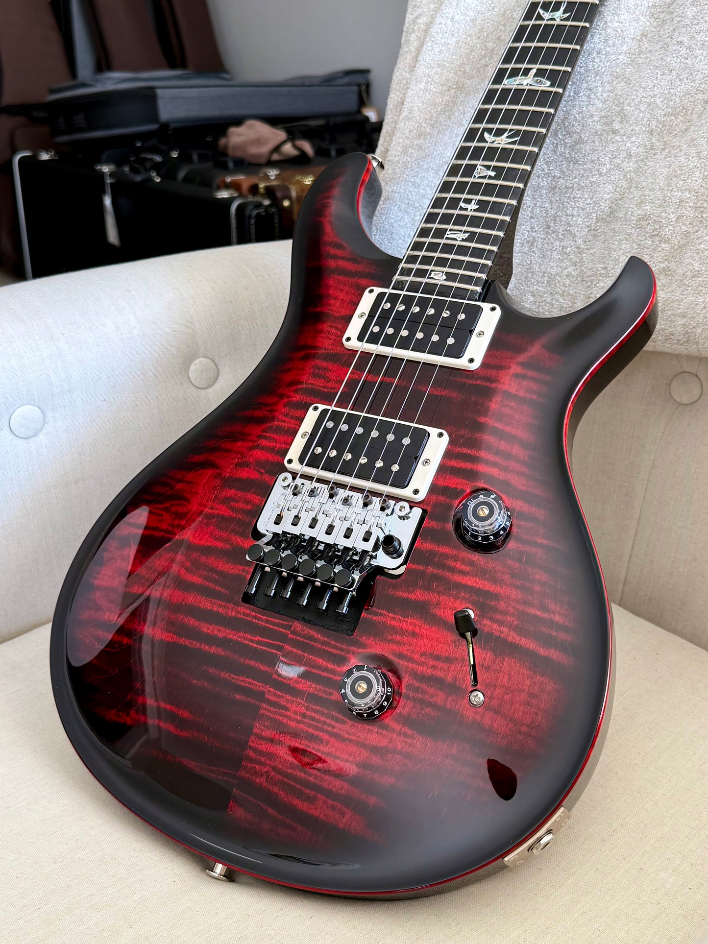 PRS Custom 24 "Floyd" | Fire Smokeburst