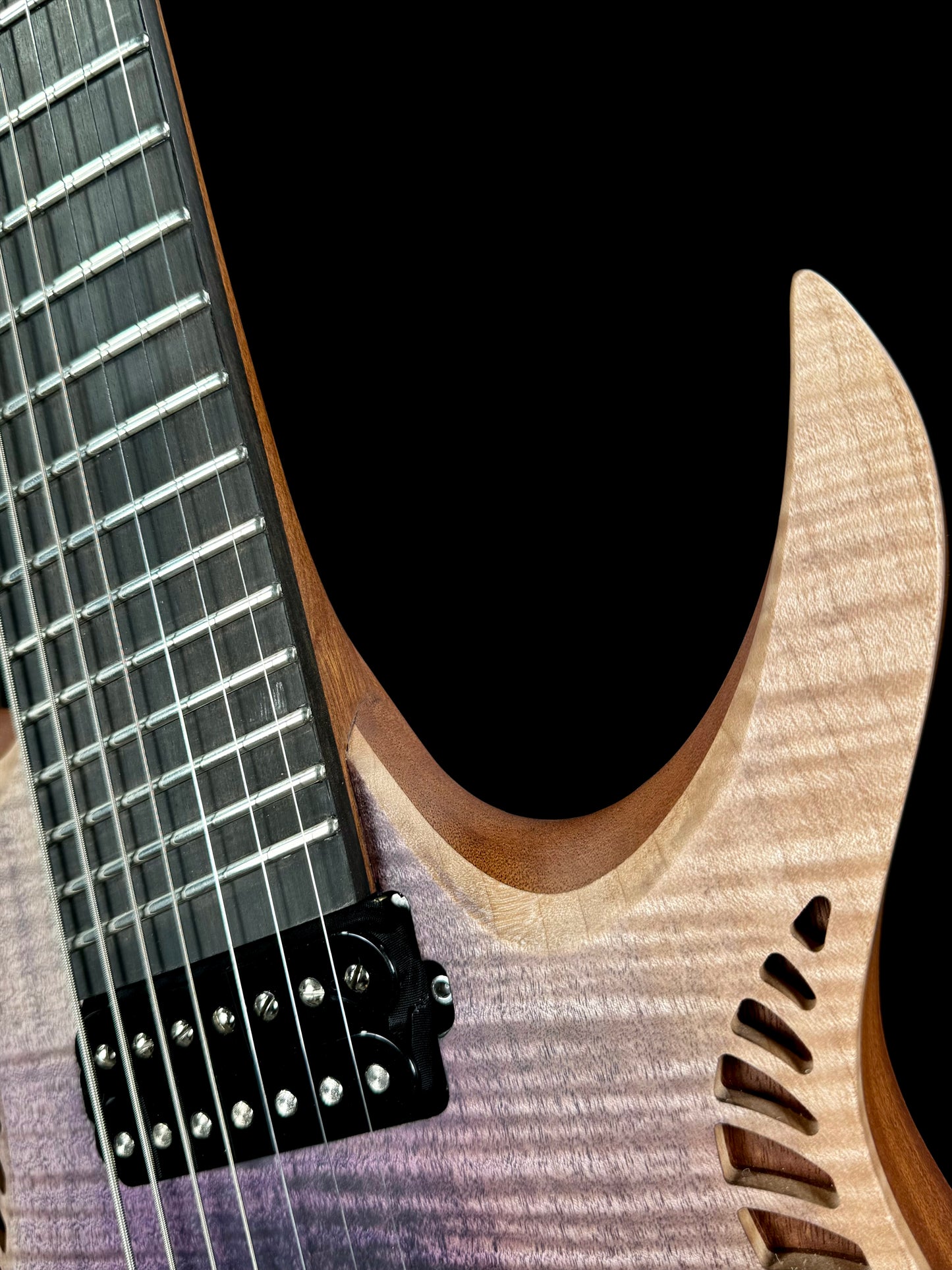 OD Guitars Venus 7 | Matte Purple Mid Burst