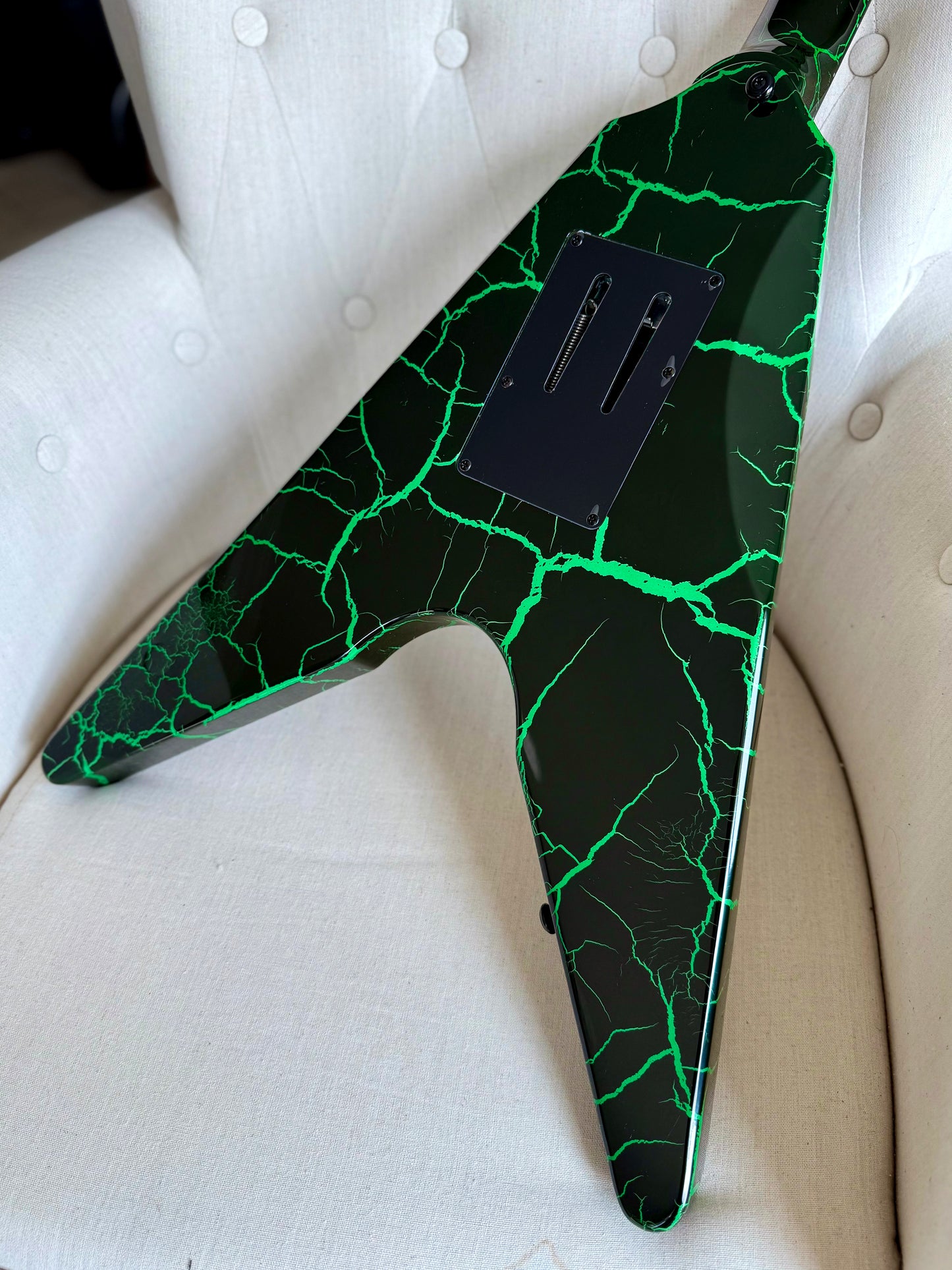 Dunable Asteroid DE | Black/Green Crackle