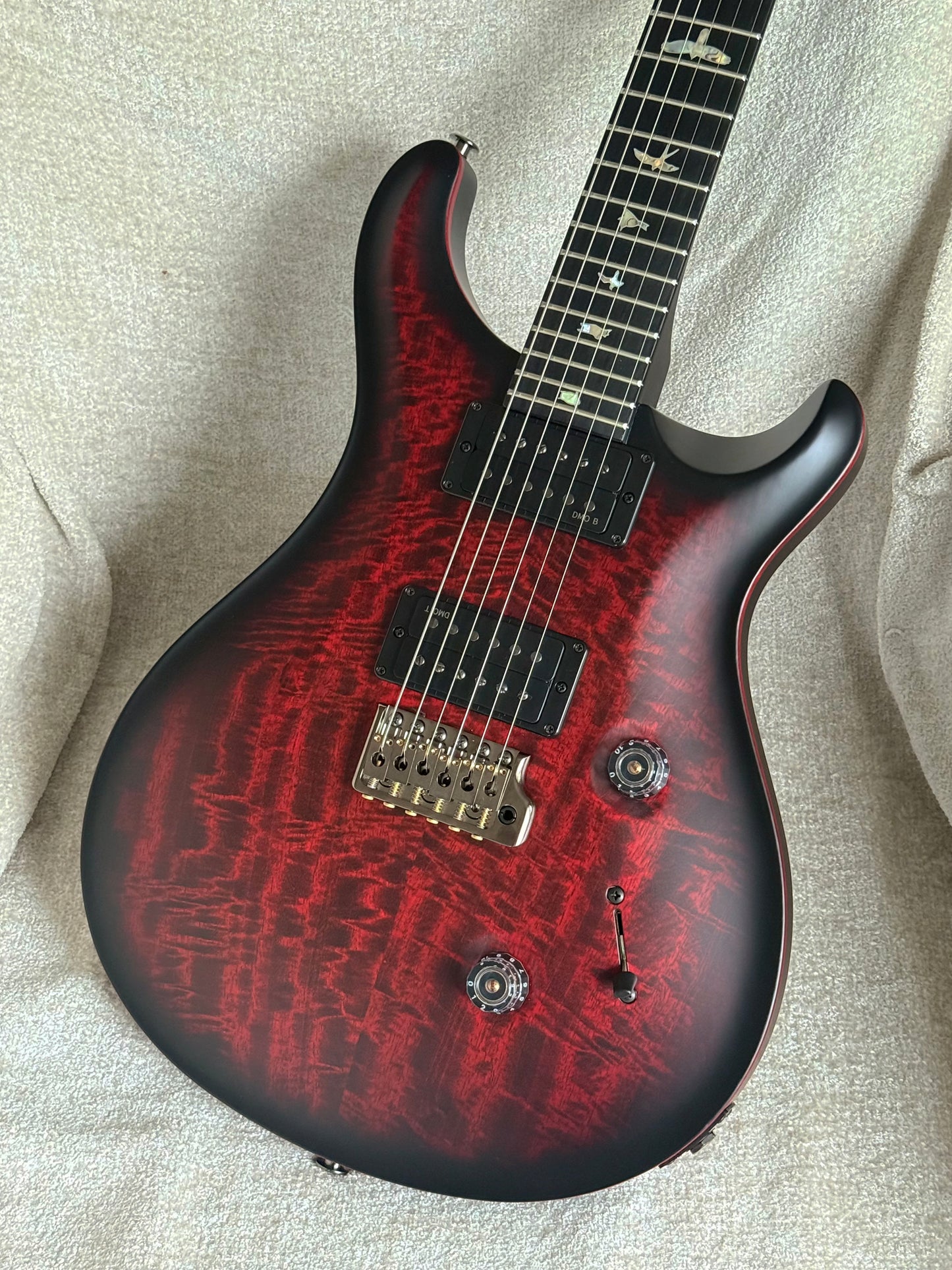PRS 40th Anniversary Custom 24 Satin Limited Edition | Fire Smokeburst