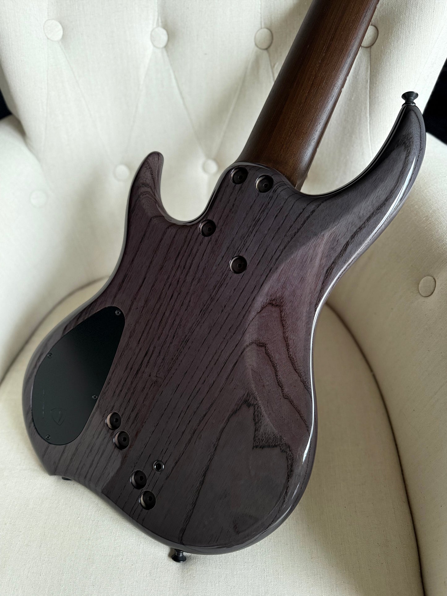 Dingwall Guitars Custom Shop Z3 6 String | Charcoal to Pink Reverse Burst