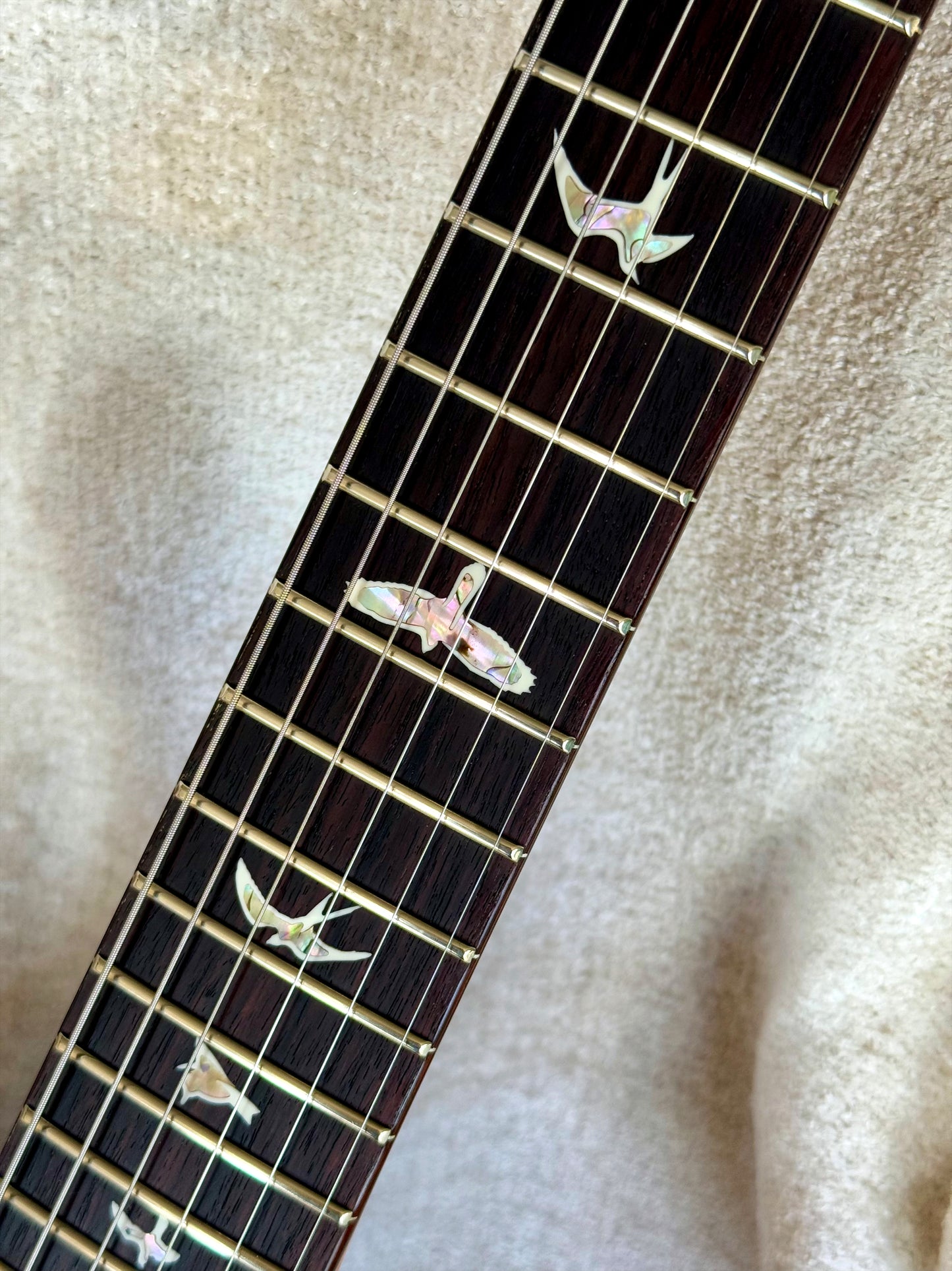 PRS Custom 24 | Antique White with Natural Back