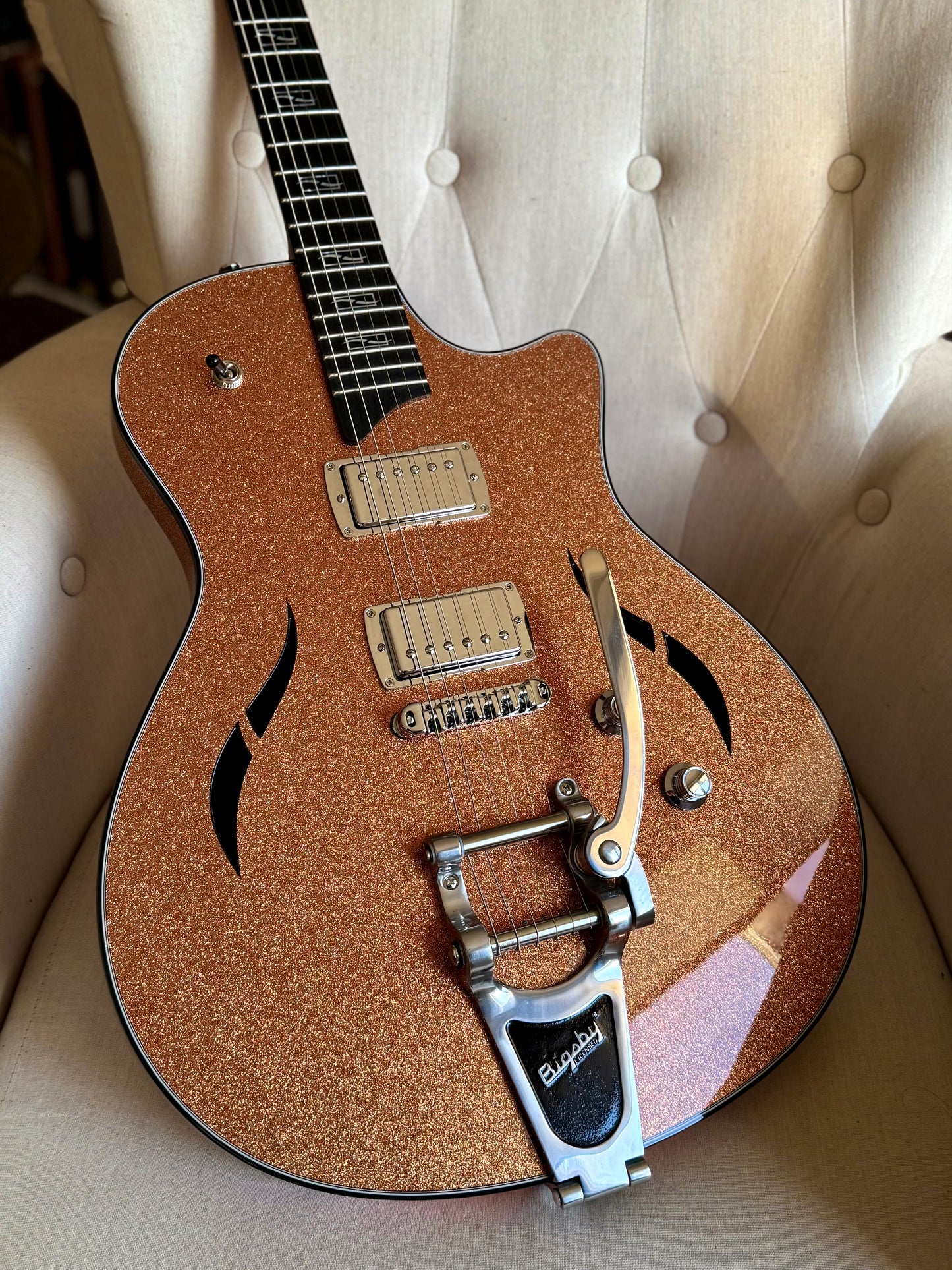 Taylor T3 Custom Shop 1 of 1 NAMM Limited Edition | Copper Metallic Flake