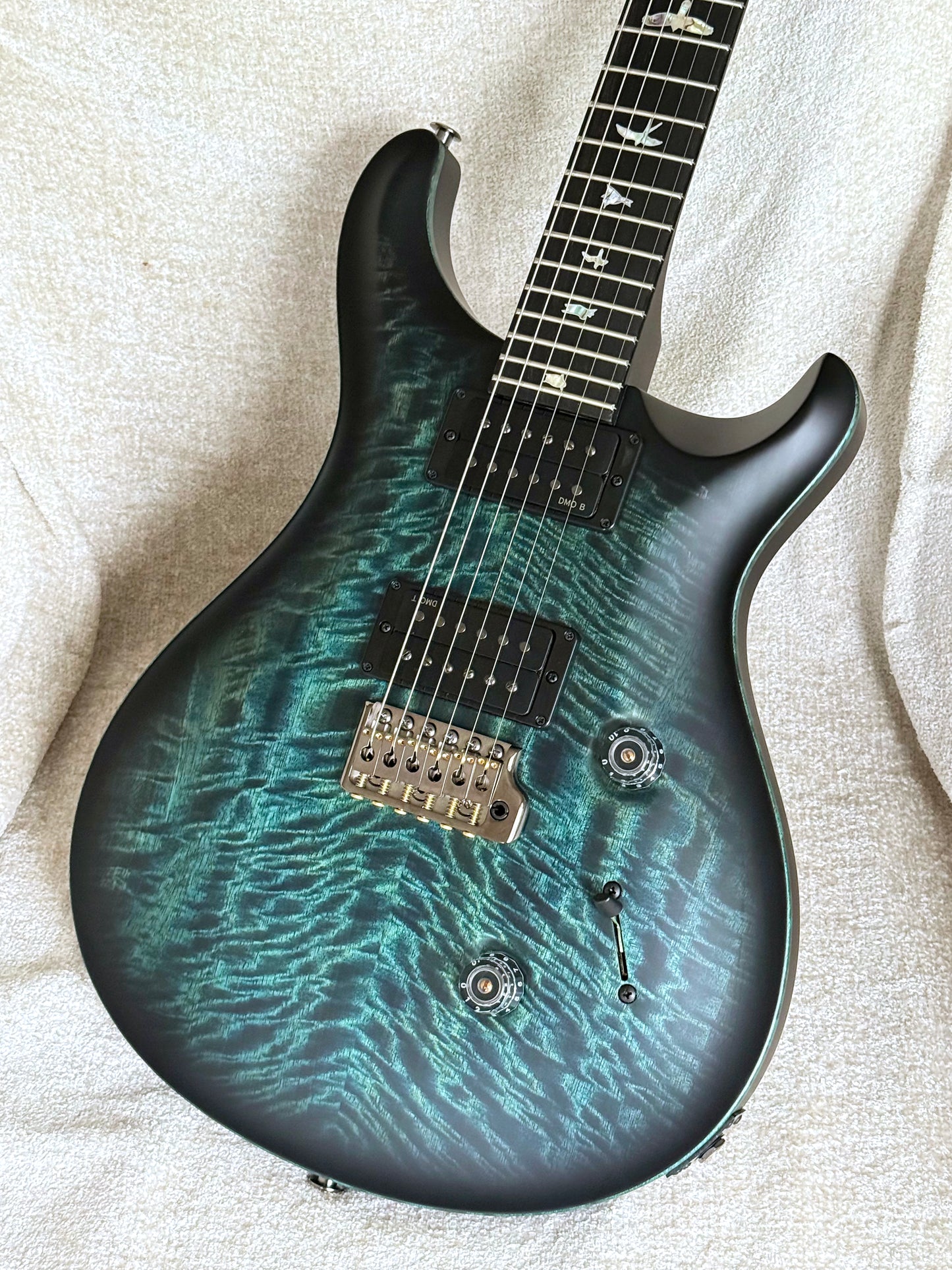 PRS 40th Anniversary Custom 24 Satin Limited Edition | Cobalt Smokeburst