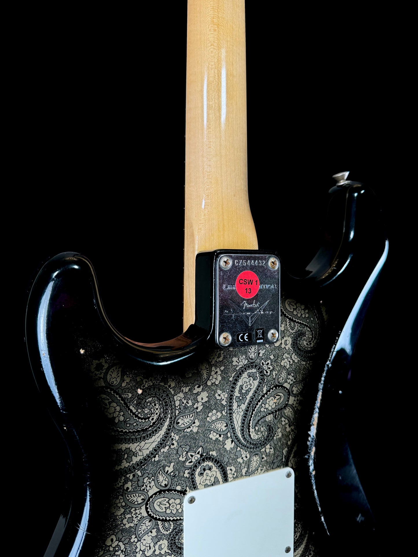 Fender Custom Shop 1969 Black Paisley Stratocaster Relic | Namm Limited Edition