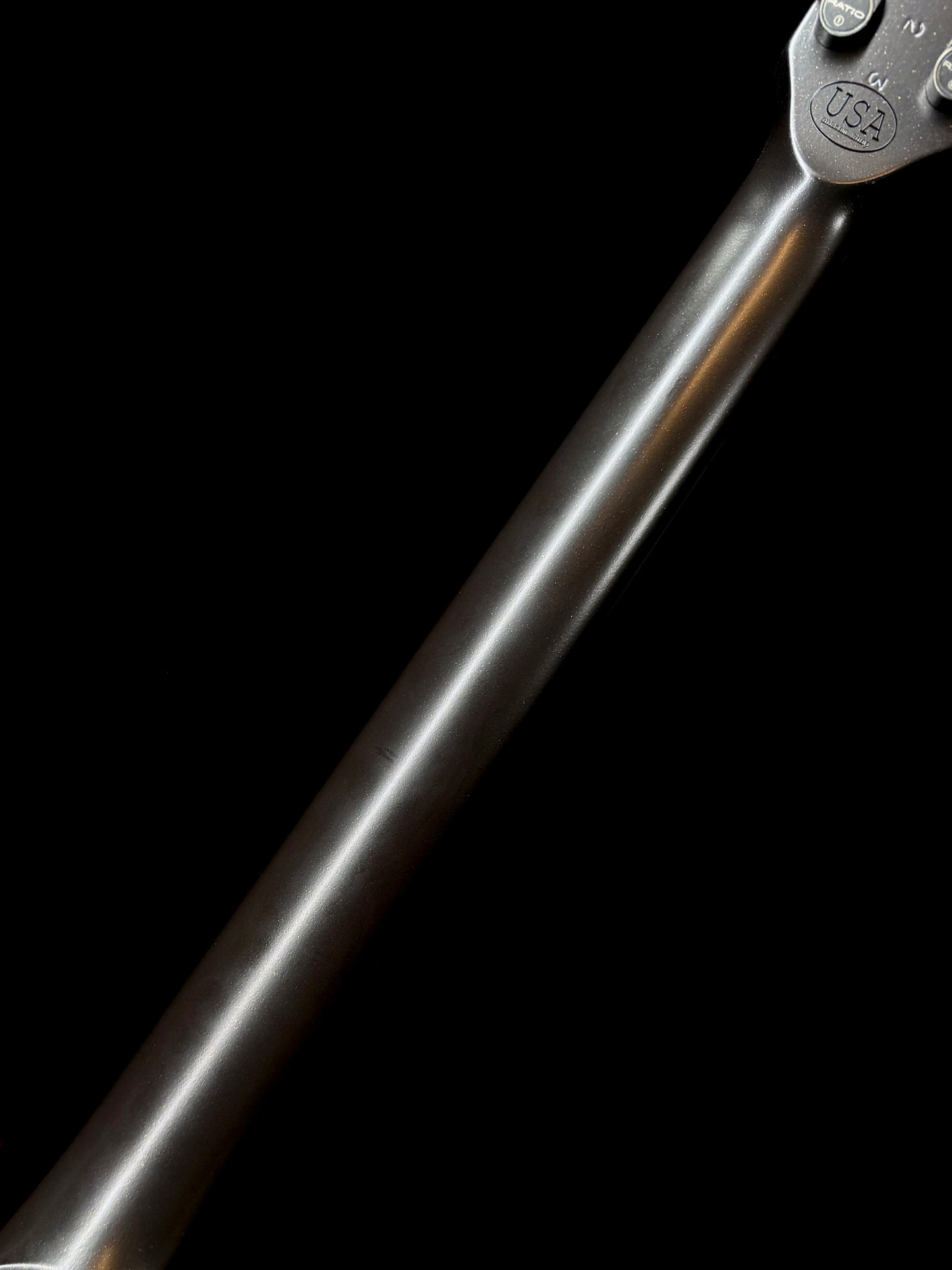 Dunable Gnarwhal USA Custom Shop | Black with Cream Pore Fill
