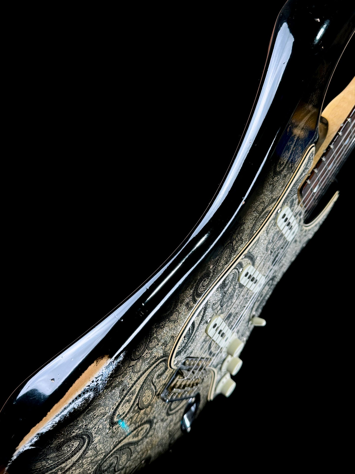 Fender Custom Shop 1969 Black Paisley Stratocaster Relic | Namm Limited Edition