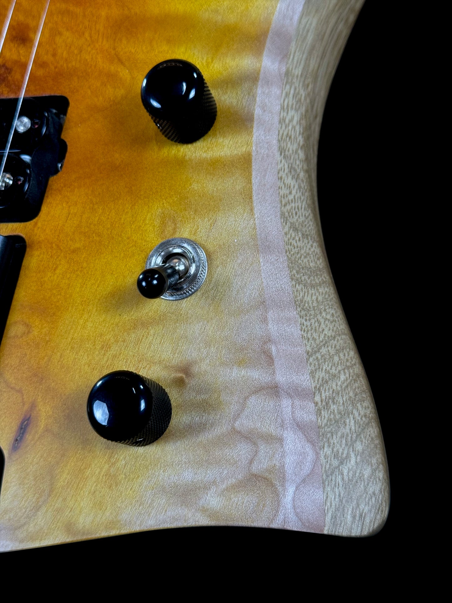 OD Guitars Minerva | Matte Amber Mid Burst