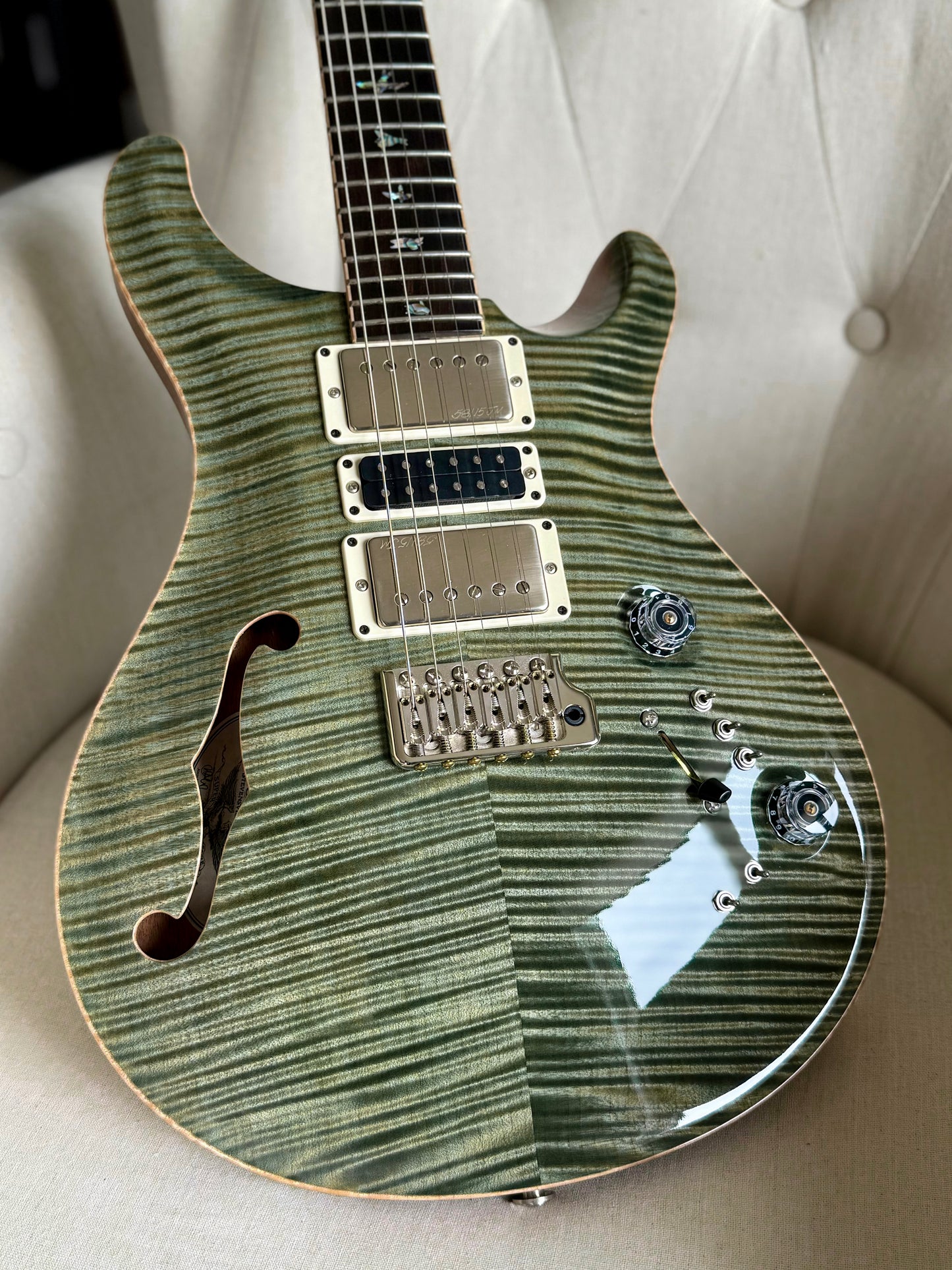 PRS Private Stock Super Eagle II | Hemp Green (Pre-Owned)