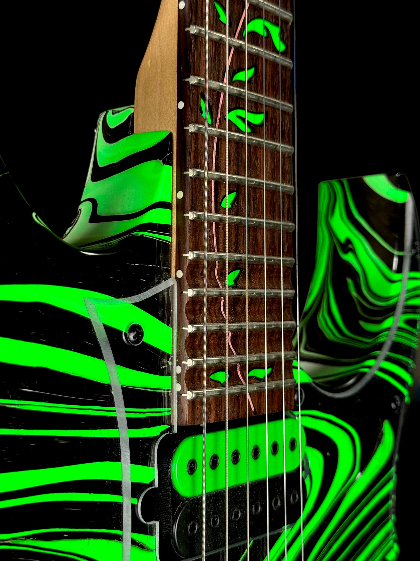 Ibanez Jem 77 GMC Inspired Build | OOTS Swirl | Jem 77-FP Neck