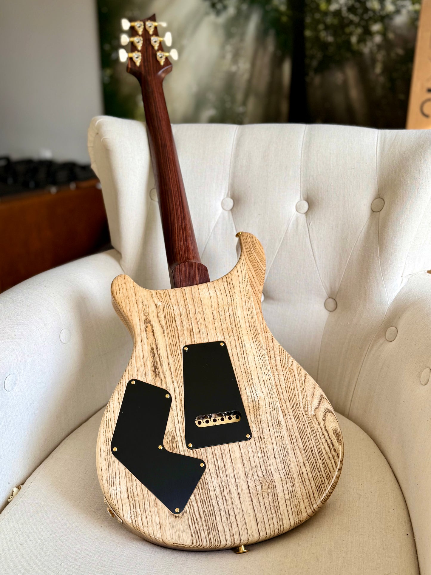 PRS Modern Eagle V "10 Top" Wood Library | Red Tiger