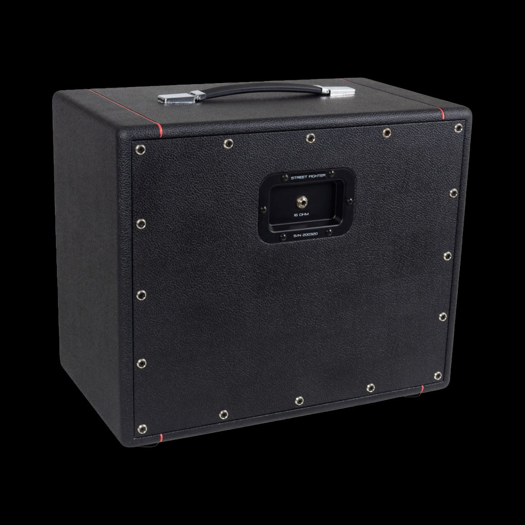 Mezzabarba Streetfighter 1x12 Cabinet | Blue Snakeskin