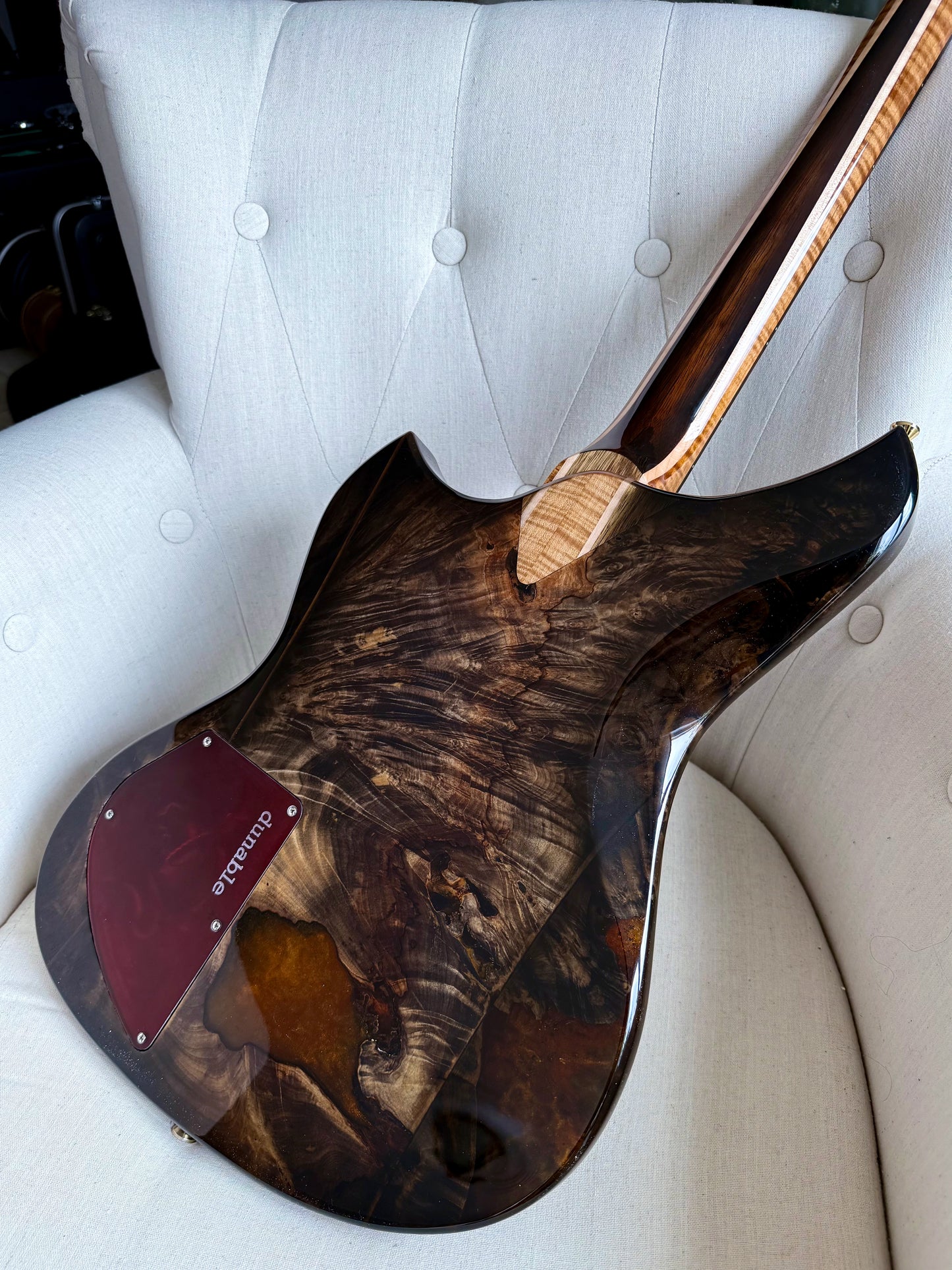 Dunable Yeti USA Custom Shop | Buckeye Burl & Space Cavern Moon Resin (1 of 1)