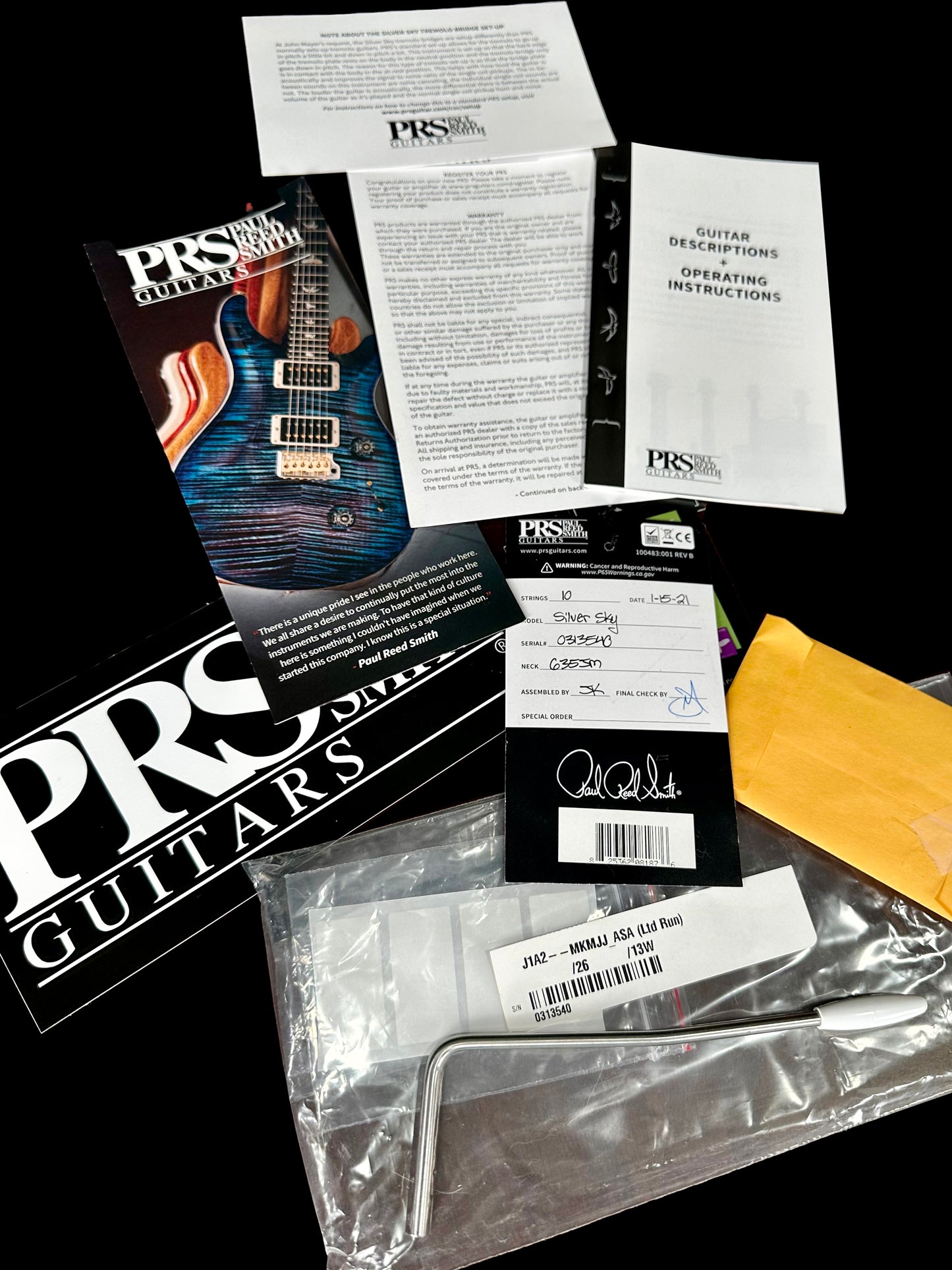 PRS Silver Sky Limited | Lunar Ice