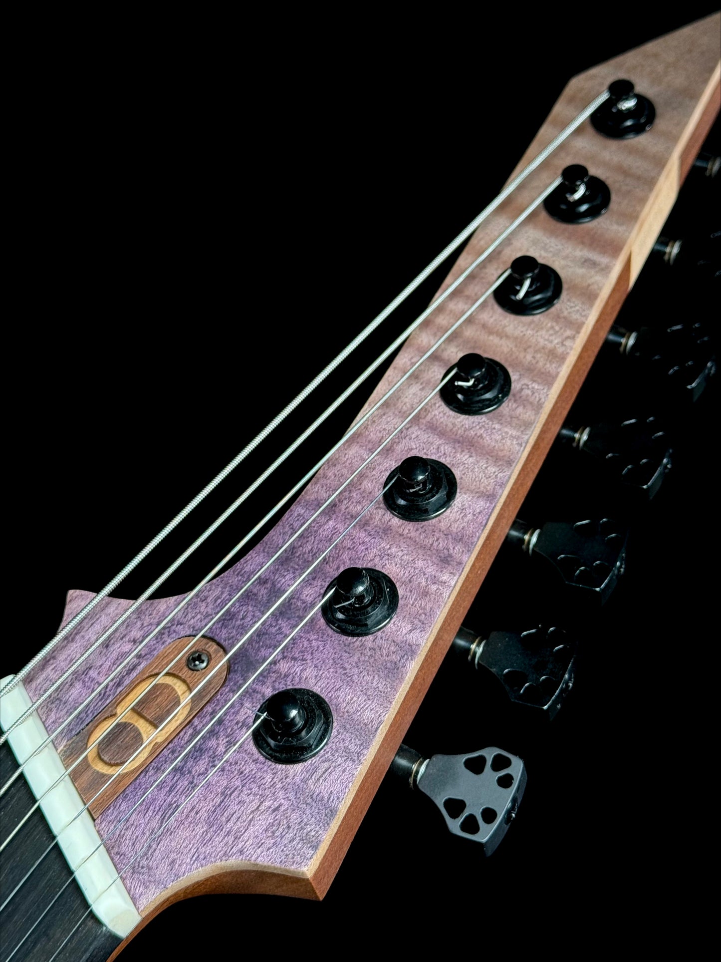 OD Guitars Venus 7 | Matte Purple Mid Burst
