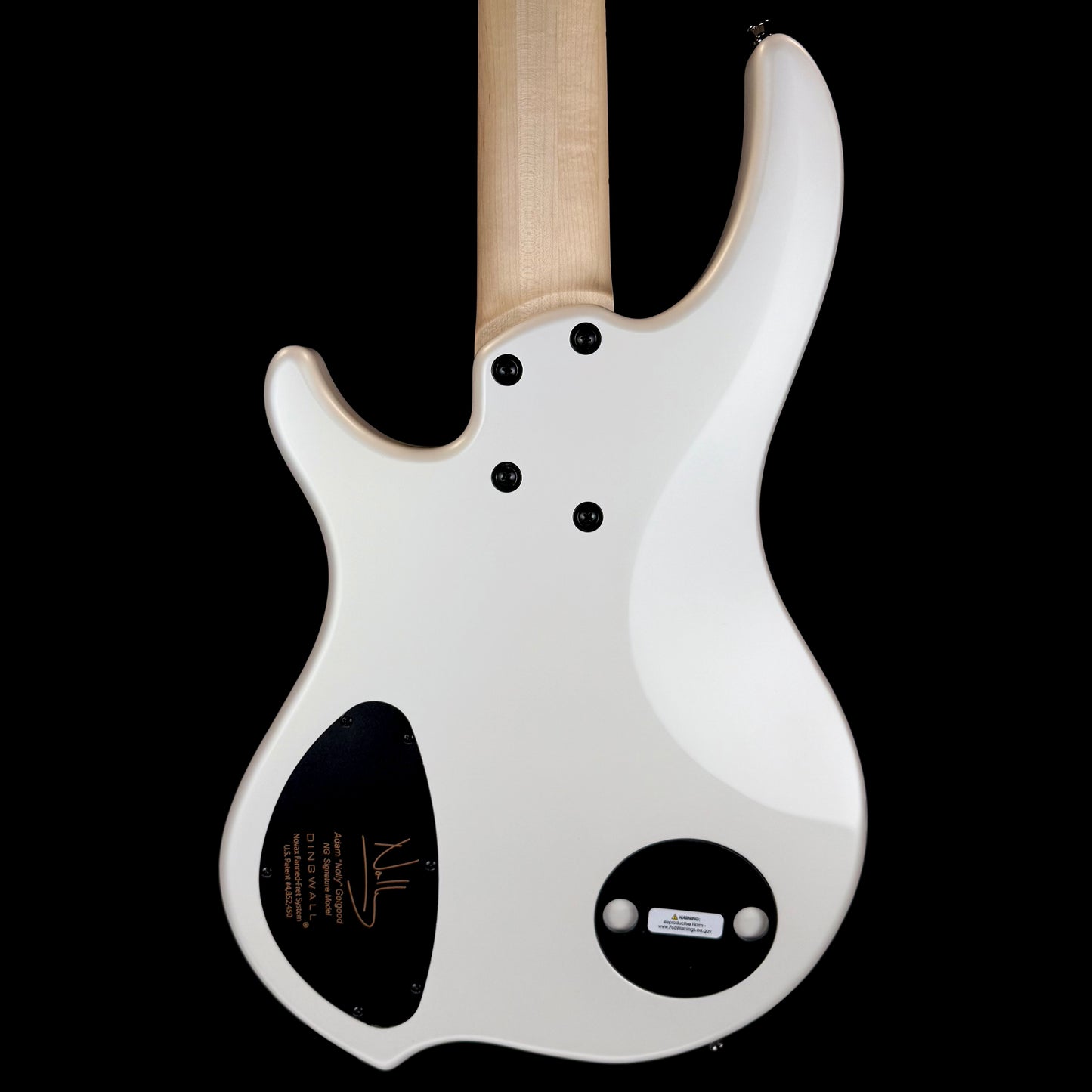Dingwall Guitars Adam "Nolly" Getgood NG Signature 5 String | Matte Ducati Pearl White